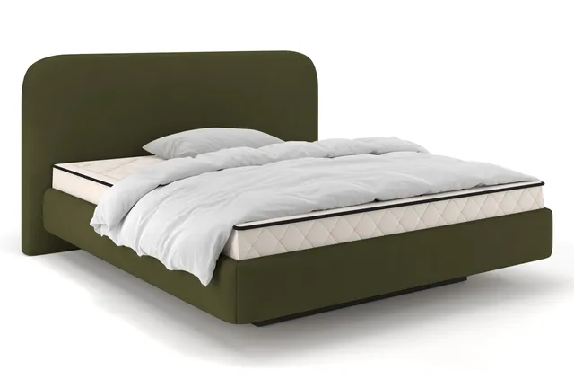selsey-nellado-gepolstertes-bett-120x200-cm-mit-stauraum-und-matratze-olivgr-ner image 1