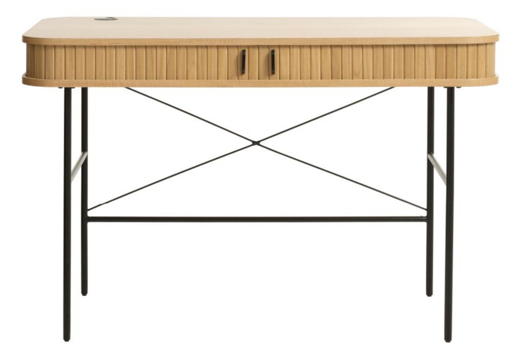selsey-gativel-schreibtisch-120x60-cm-eiche-natur-mit-lamellen-t-ren image 1