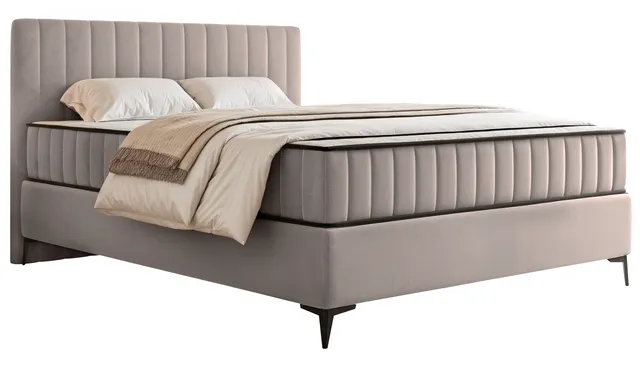 selsey-mufasso-kontinentales-bett-140x200-cm-mit-stauraum-grau-beiger-wasserabwe image 1