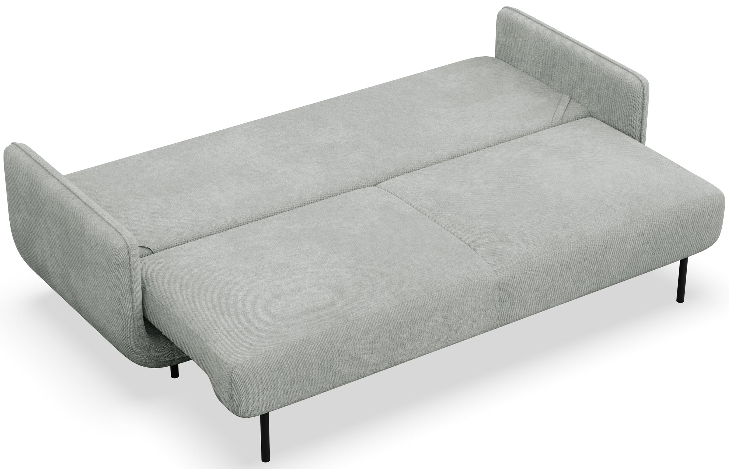selsey-ovals-3-sitzer-schlafsofa-ausklappbar-in-hellgrau-mit-flechtmuster image 3