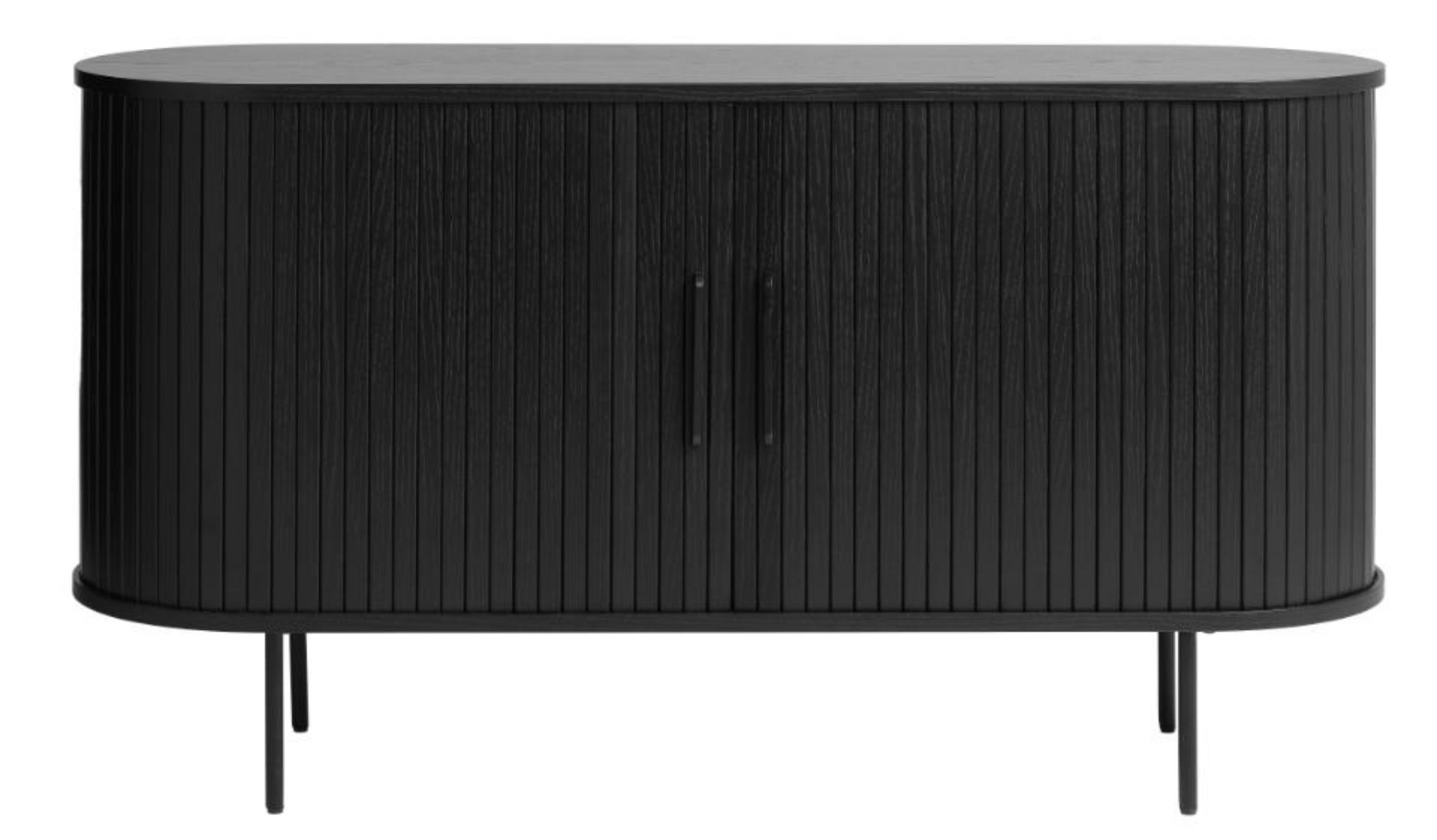 selsey-gativel-kommode-140x76-cm-lamellen-eiche-schwarz image 5