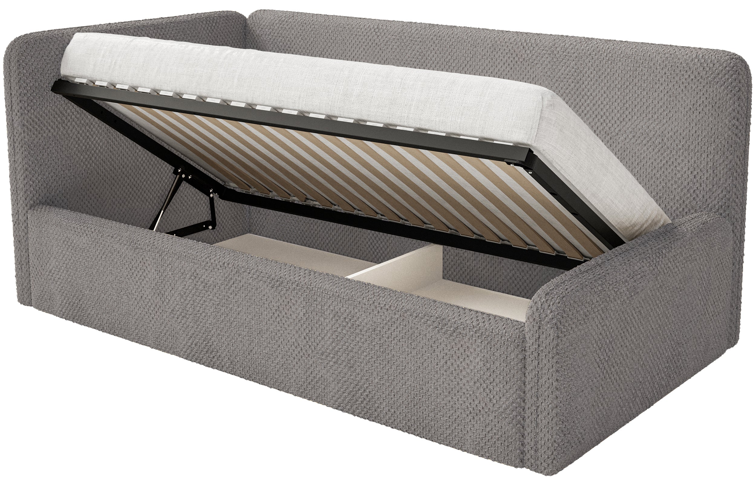 selsey-fanklo-jugendbett-90x200-cm-links-grau-braun-mit-matratze-und-stauraum image 3