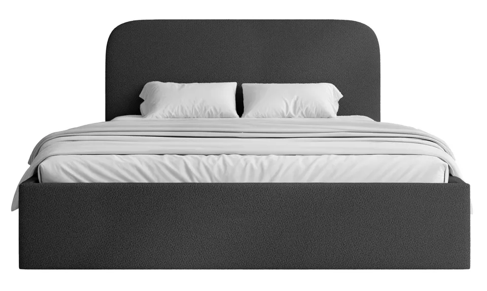 selsey-sonvivo-polsterbett-180x200-cm-mit-bettkasten-dunkelgr-ner-chenille-bezug image 1
