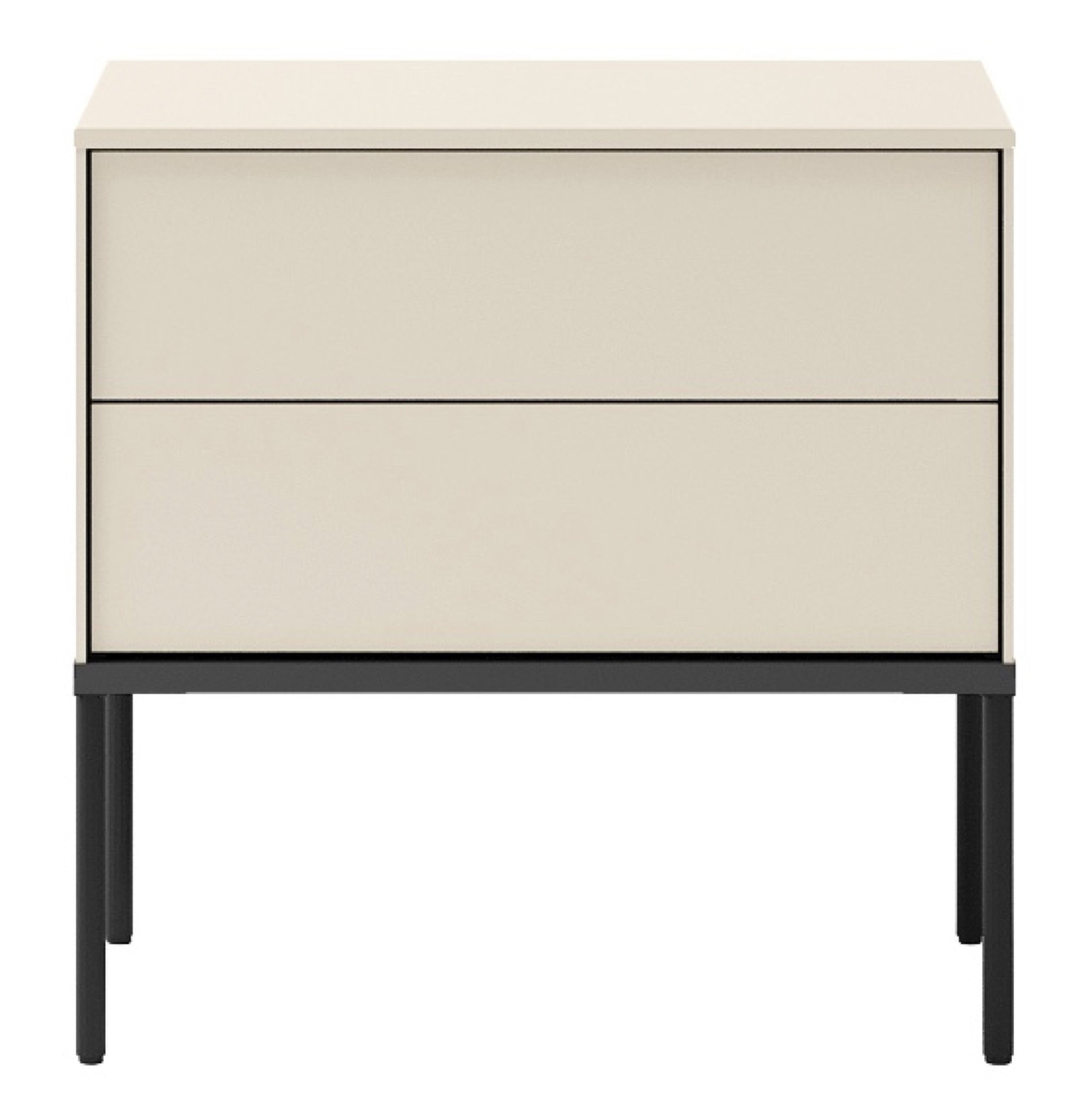 selsey-bellezo-nachttisch-mit-zwei-schubladen-56-cm-cremefarben image 4