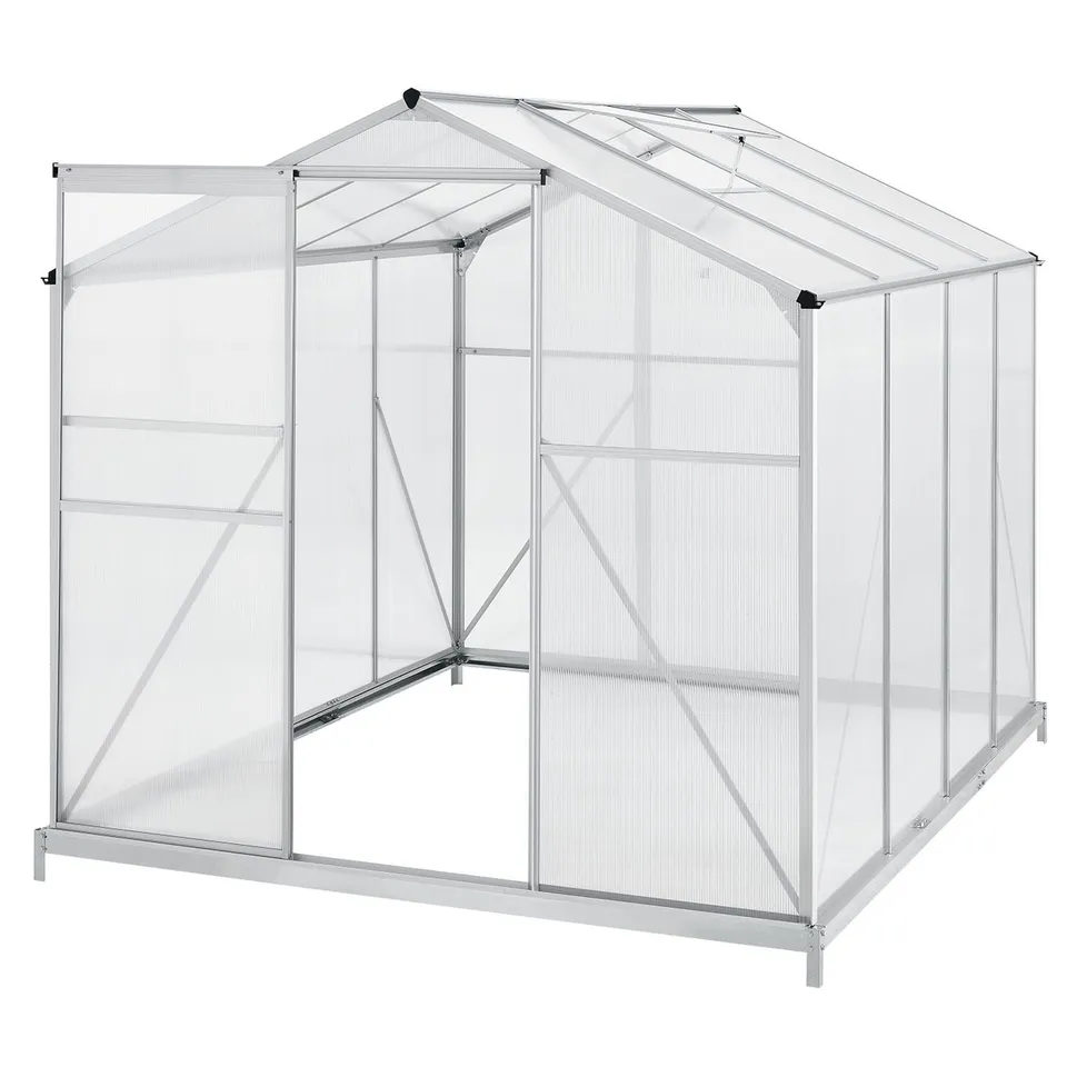 juskys-aluminium-gew-chshaus-190x253-cm-4-75-m-mit-fundament-und-dachfenster image 1