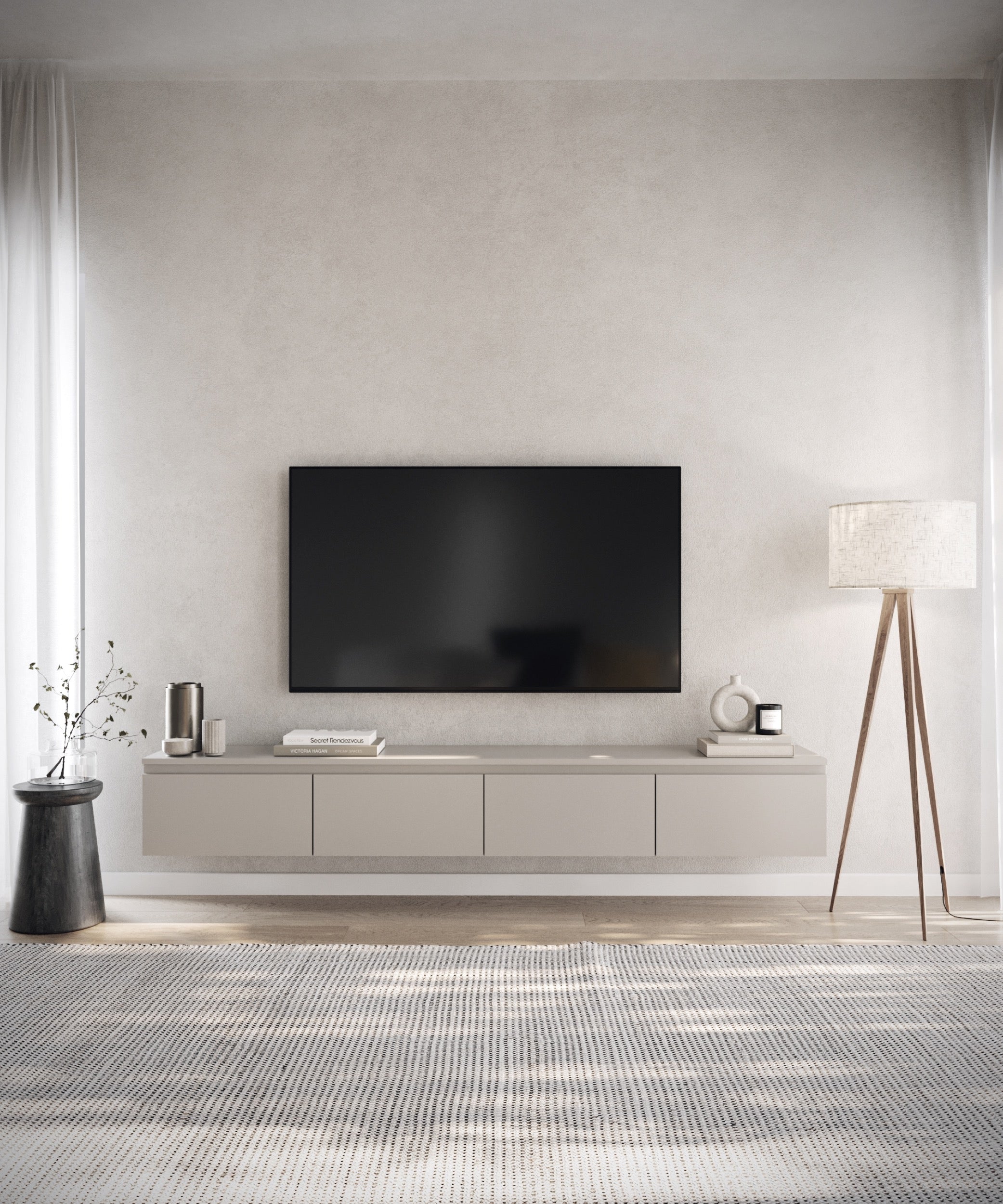 selsey-bemmi-h-ngender-tv-schrank-200-cm-kaschmir image 2