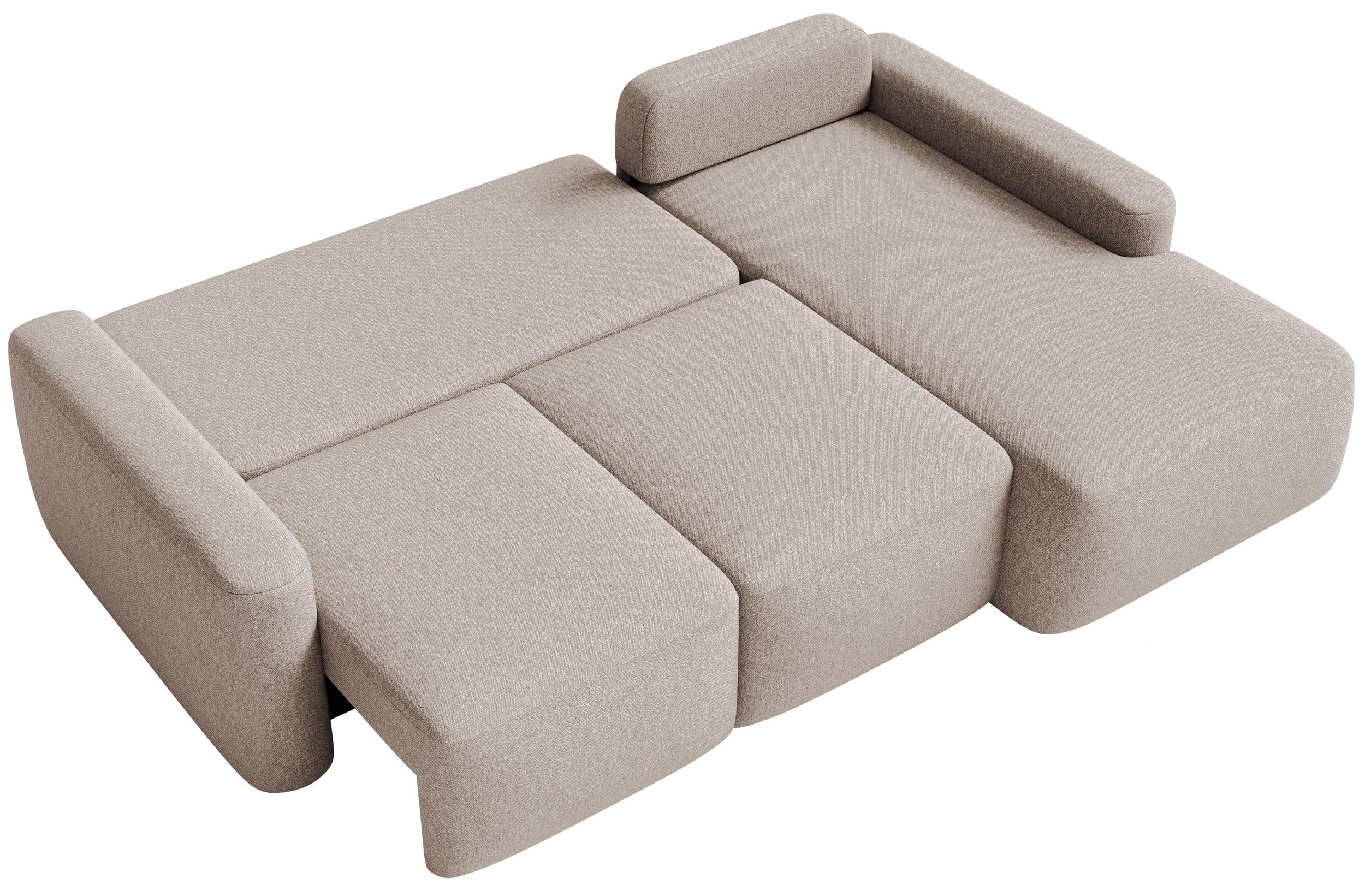 selsey-carnos-mini-ecksofa-l-form-rechts-mit-schlaffunktion-beige-chenille image 3