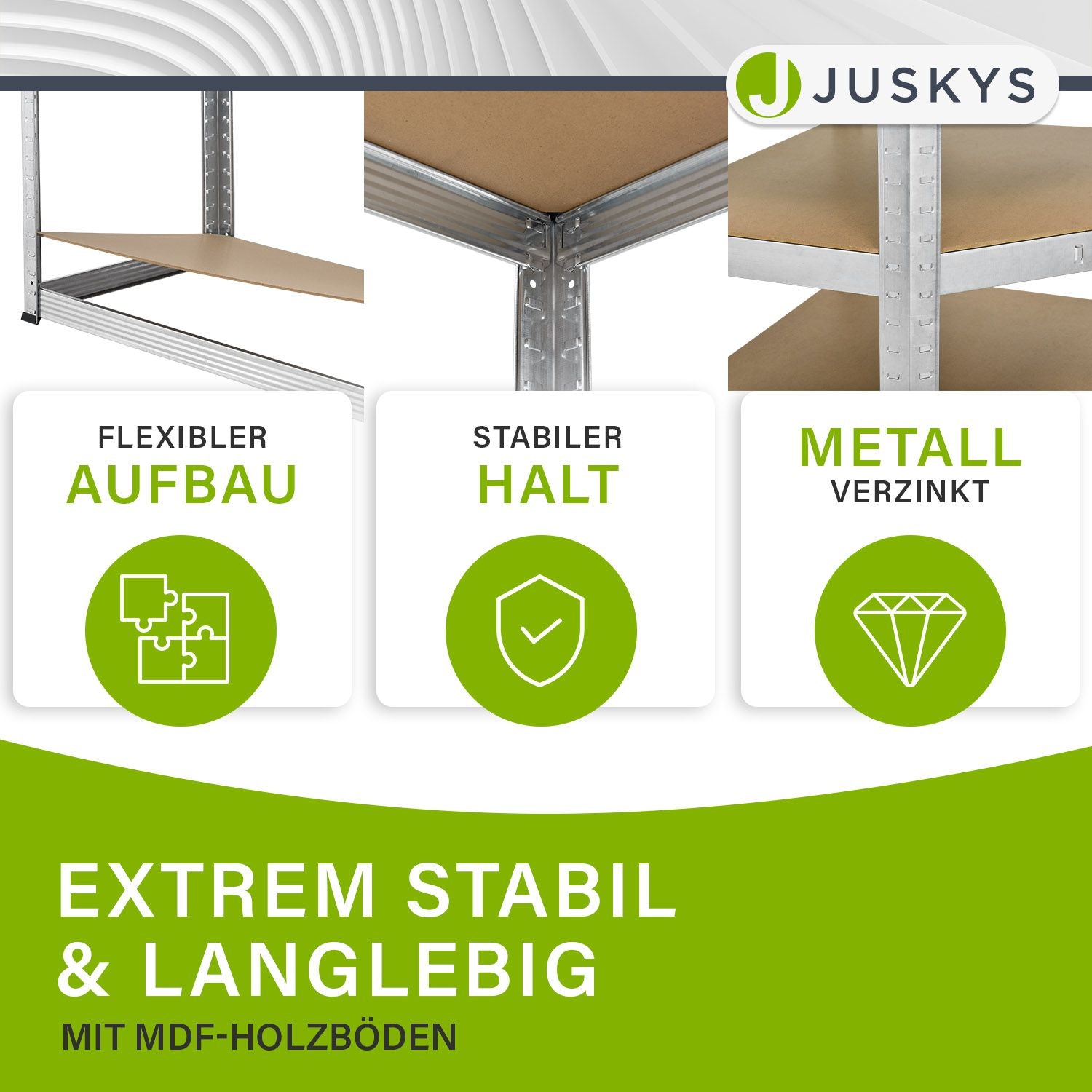 juskys-eckregal-corner-basic-180-x-70-x-40-cm-silber image 7