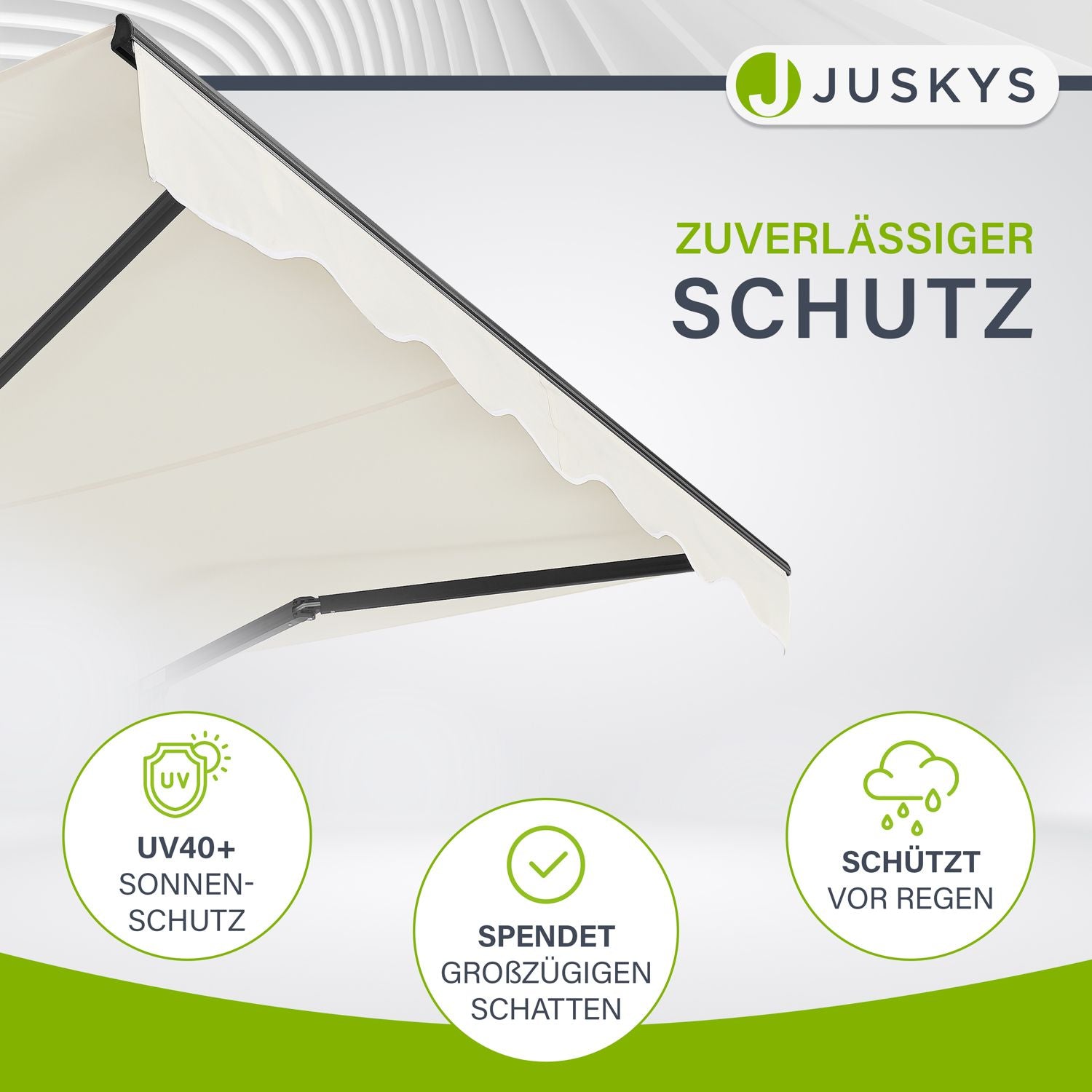 juskys-gelenkarmmarkise-mit-kurbel-beige-250x200-cm-sonnenschutz-uv40 image 3