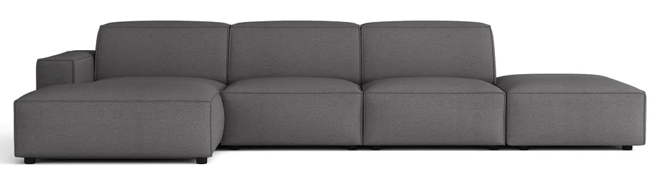 selsey-sellmo-modulares-ecksofa-l-form-links-mit-hocker-dunkelgrau-chenille-hydr image 1