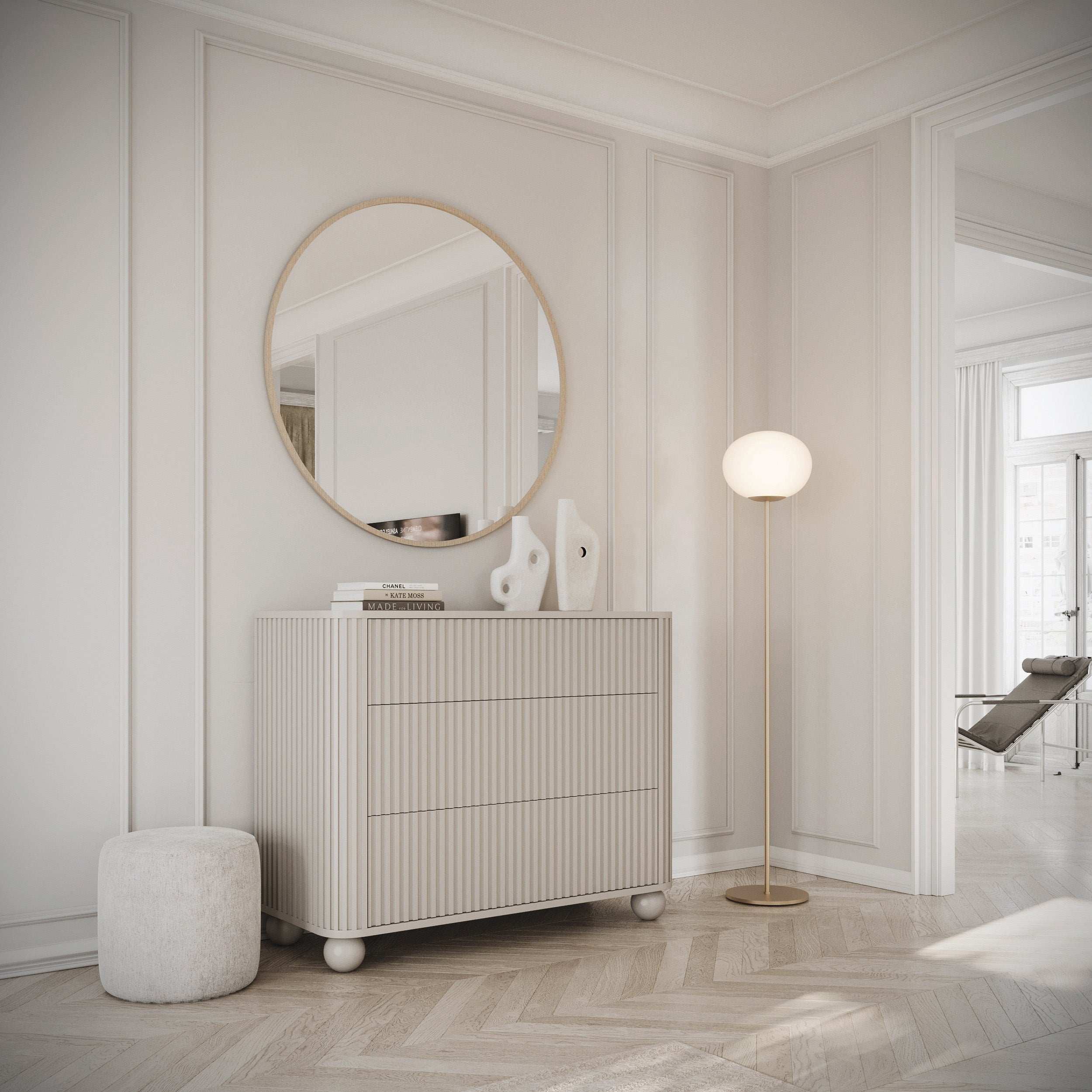 selsey-arvello-kommode-93-cm-mit-3-schubladen-und-fr-sungen-beige-sandfarben-auf image 2