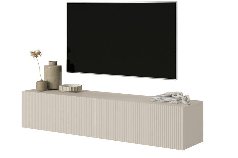 selsey-veldio-h-ngender-tv-schrank-140-cm-mit-gefr-ster-front-grau-beige image 1
