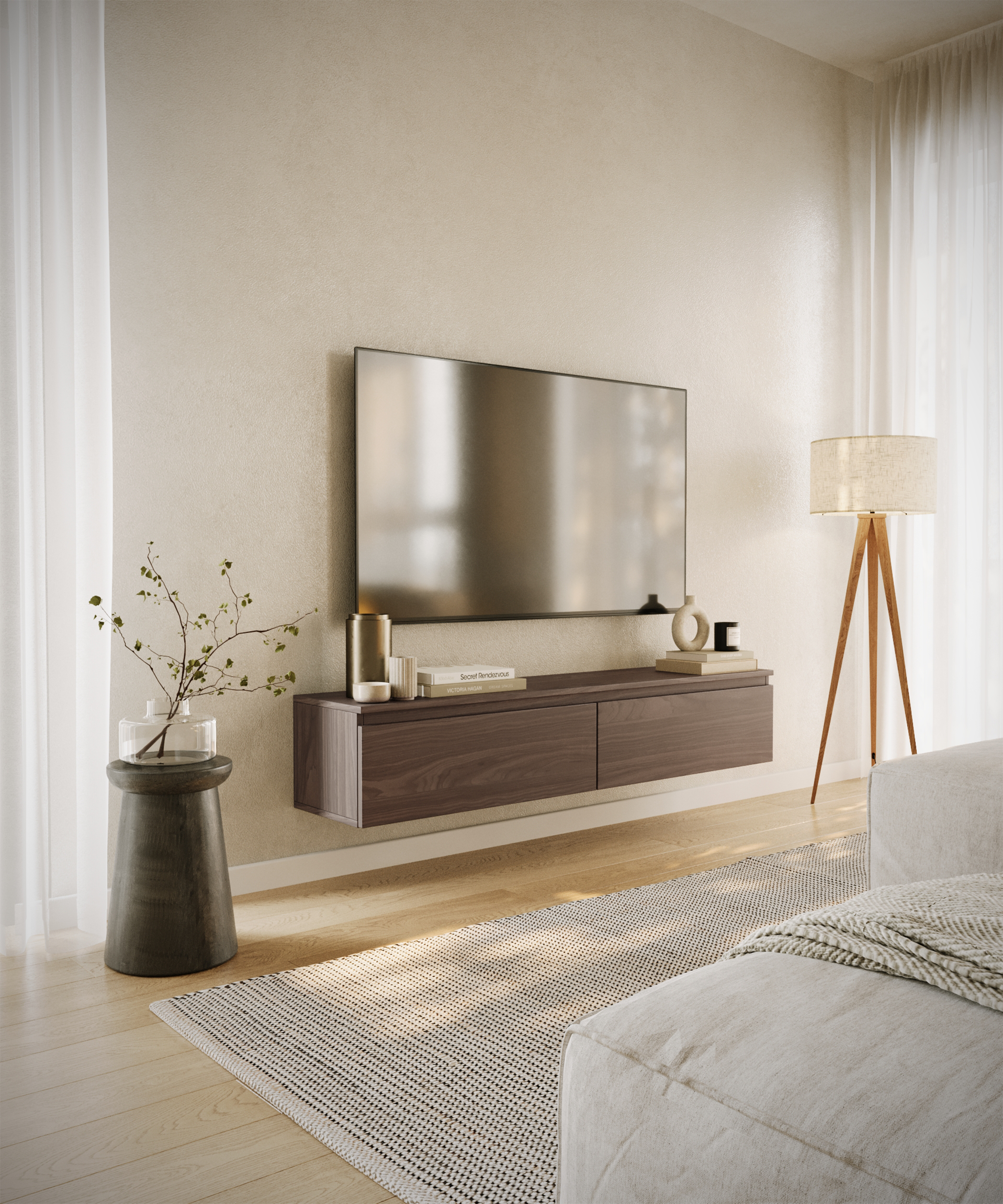 selsey-bemmi-h-ngender-rtv-schrank-150-cm-wisconsin-nussbaum image 2