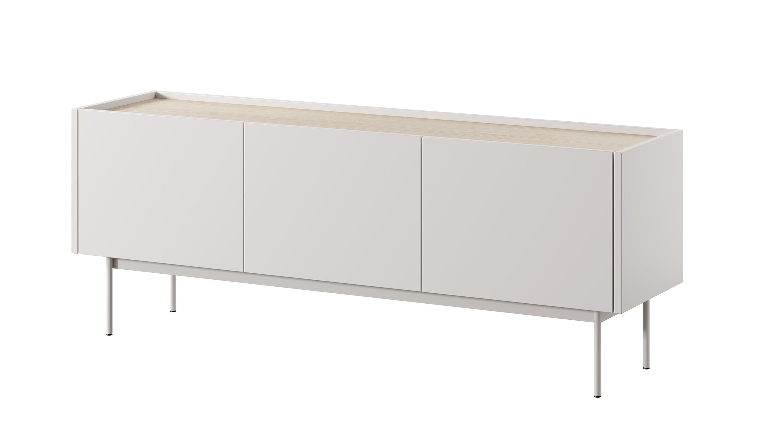 selsey-color-tv-schrank-144-cm-dreit-rig-kaschmir-eiche-linea image 1