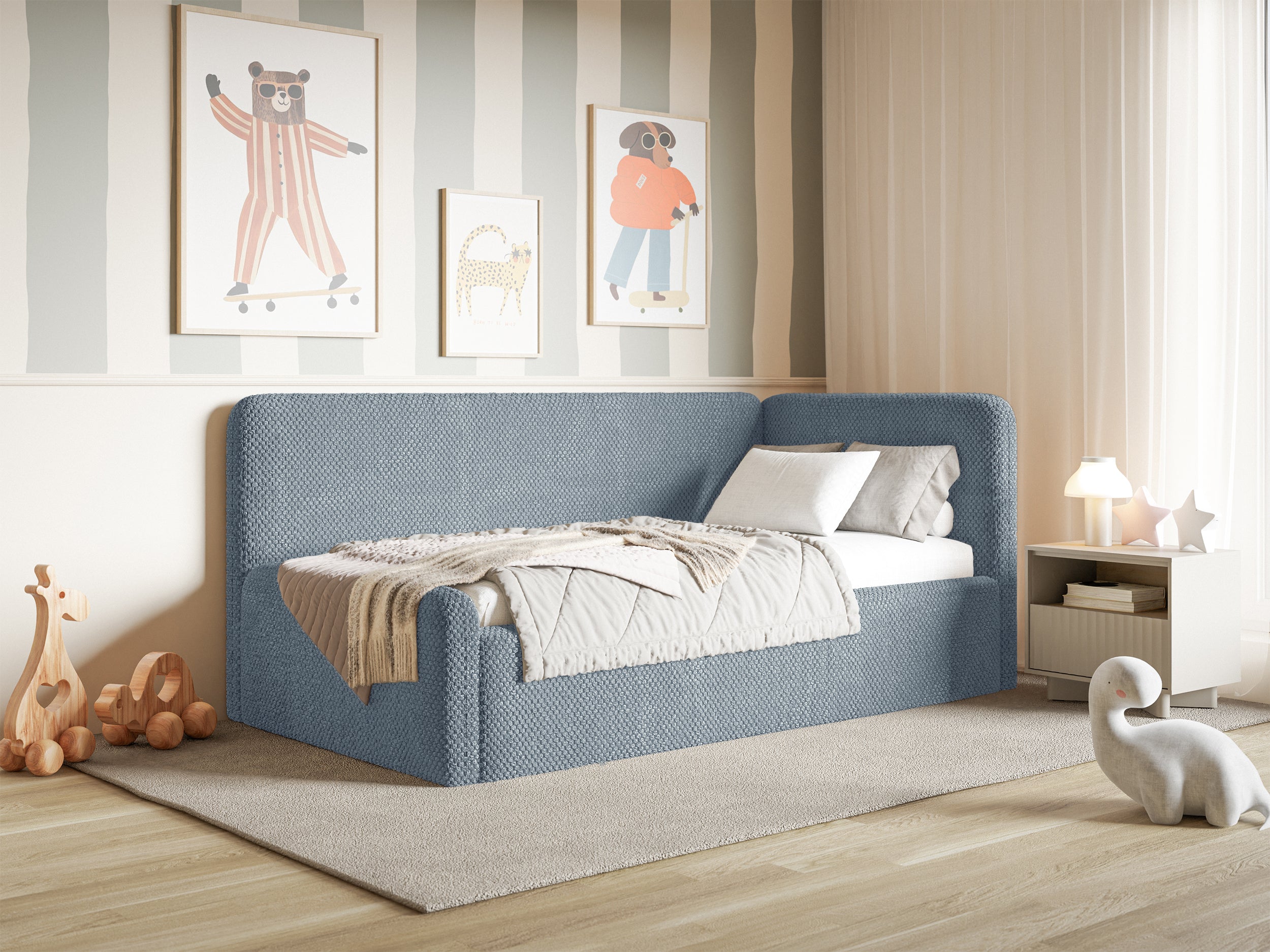 selsey-fanklo-jugendbett-90x200-cm-rechtsseitig-mit-matratze-und-stauraum-blauer image 5