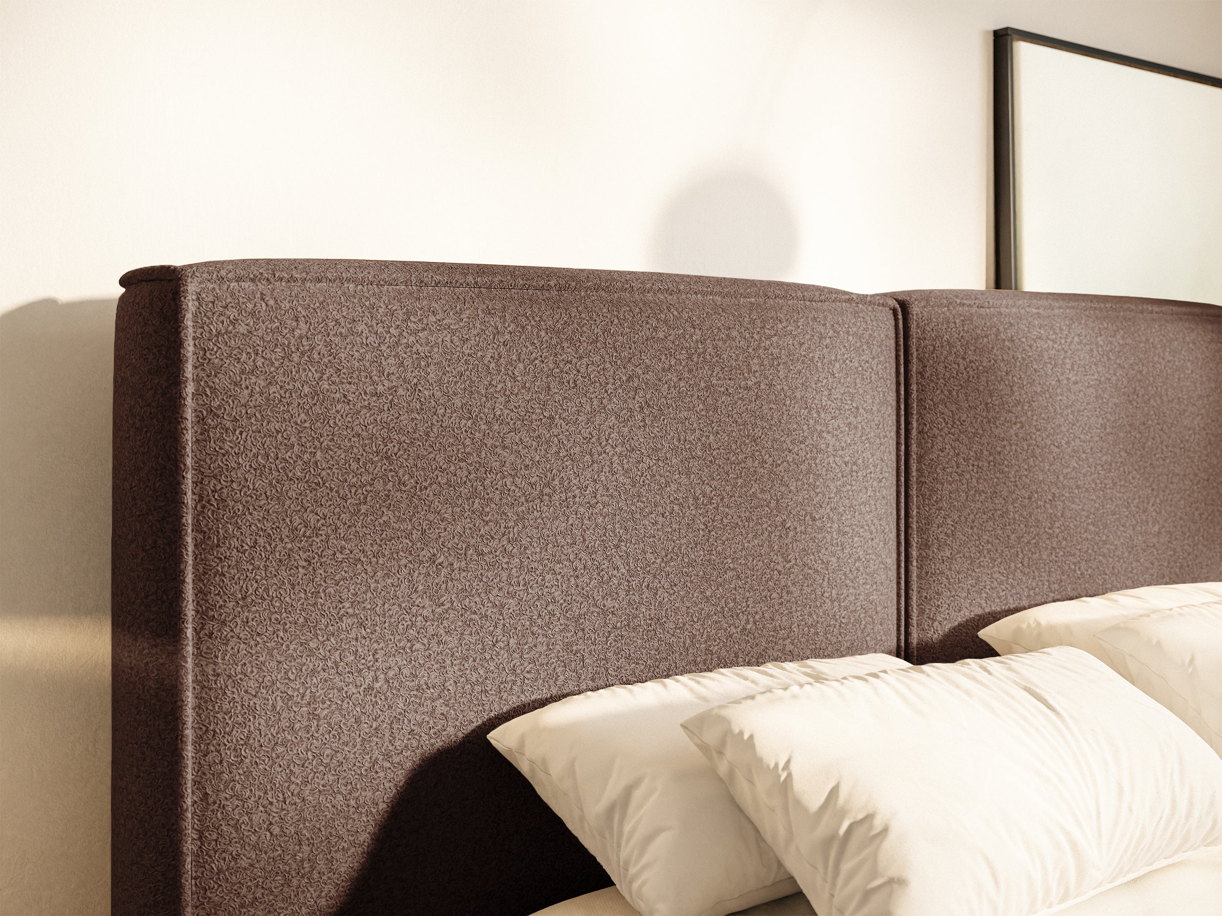 selsey-tilves-gepolstertes-bett-160x200-cm-mit-stauraum-braunes-boucl image 5