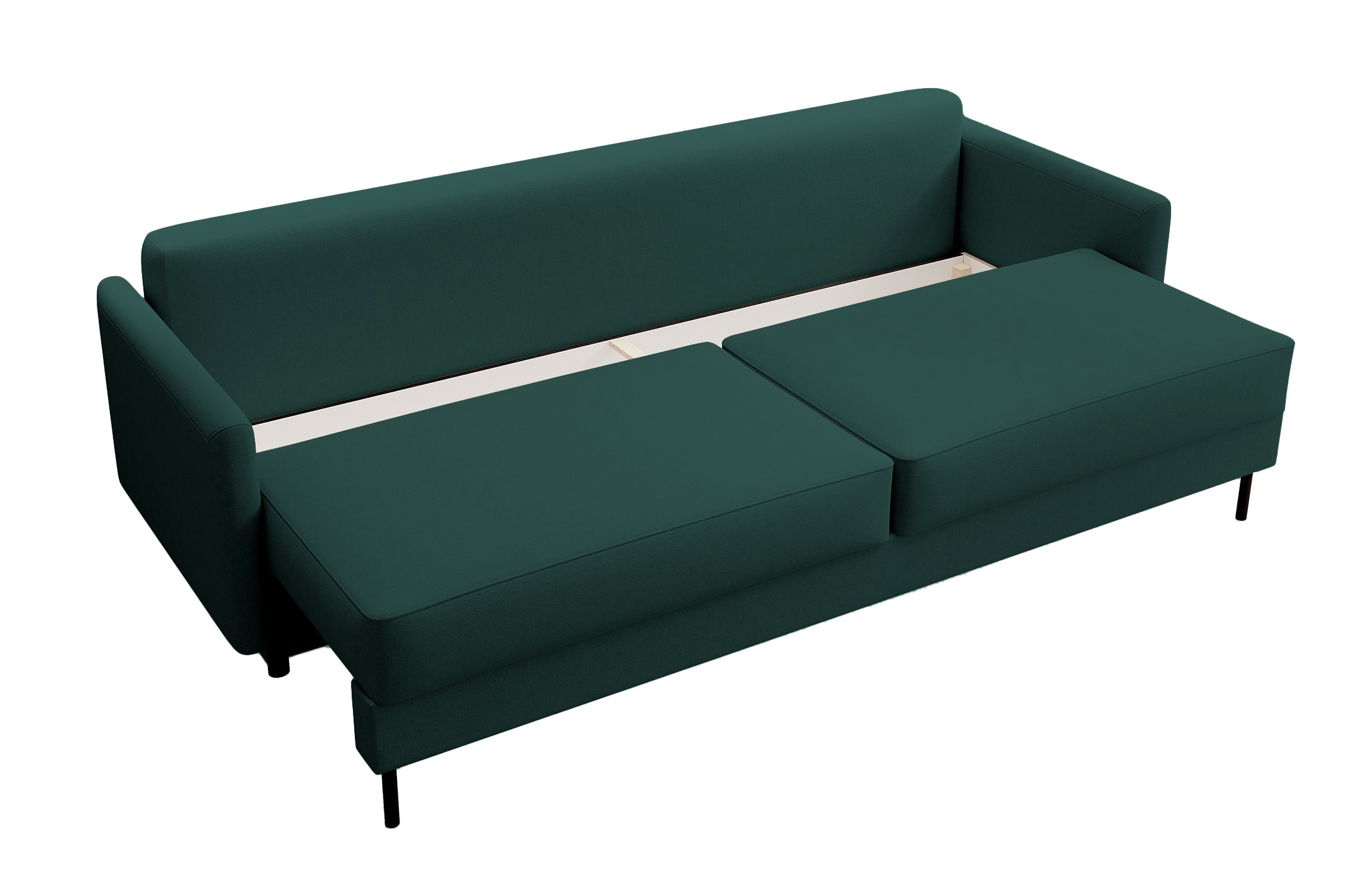 selsey-tomonde-3-sitzer-schlafsofa-mit-stauraum-smaragdgr-ner-velours image 6
