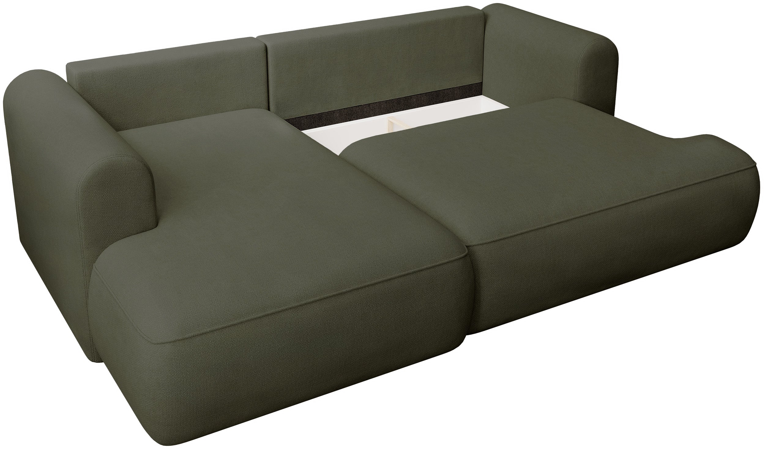 selsey-ovo-mini-ecksofa-mit-schlaffunktion-links-l-form-olivgr-ner-chenille image 3