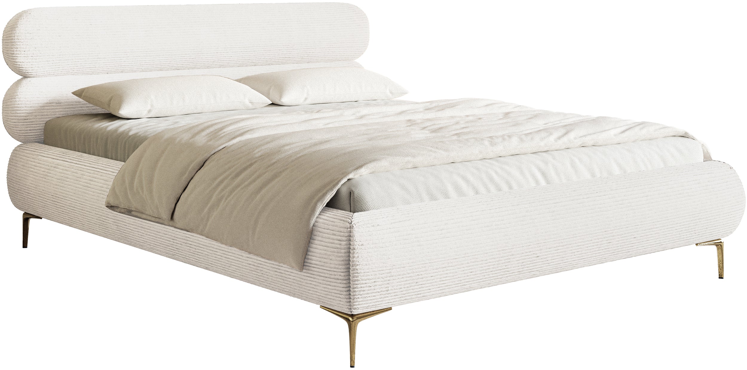 selsey-roule-polsterbett-180x200-cm-creme-cordstoff-goldfarbene-beine image 1