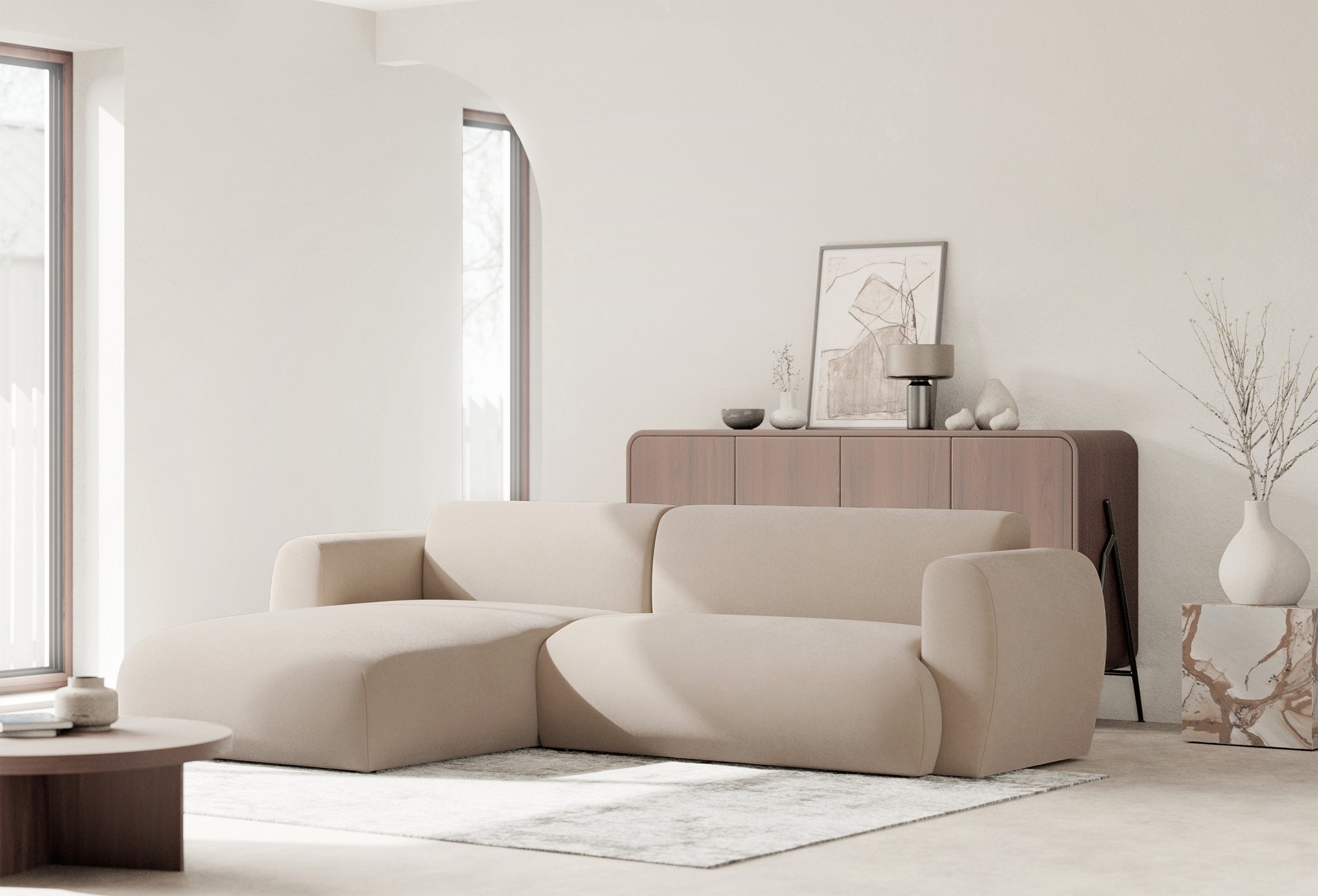 selsey-emia-ecksofa-l-links-mit-schlaffunktion-creme-chenille image 4