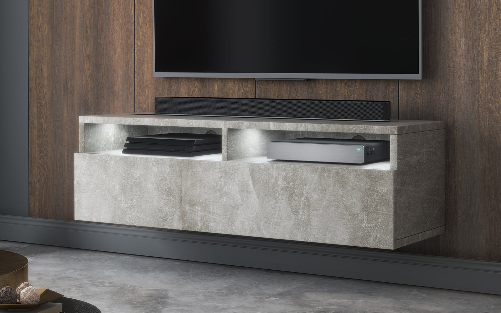 selsey-rednaw-tv-schrank-100-cm-beton-mit-schublade image 6