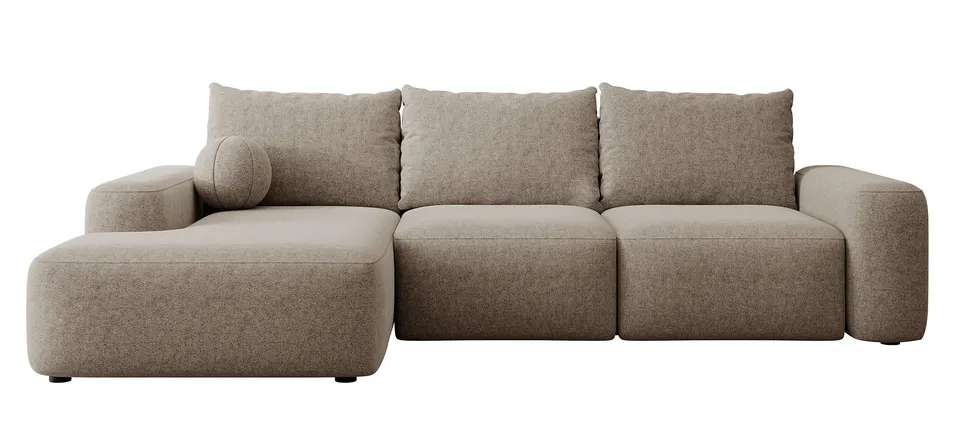 selsey-carnos-ecksofa-mit-schlaffunktion-links-hellbraun-hydrophobes-chenille image 1