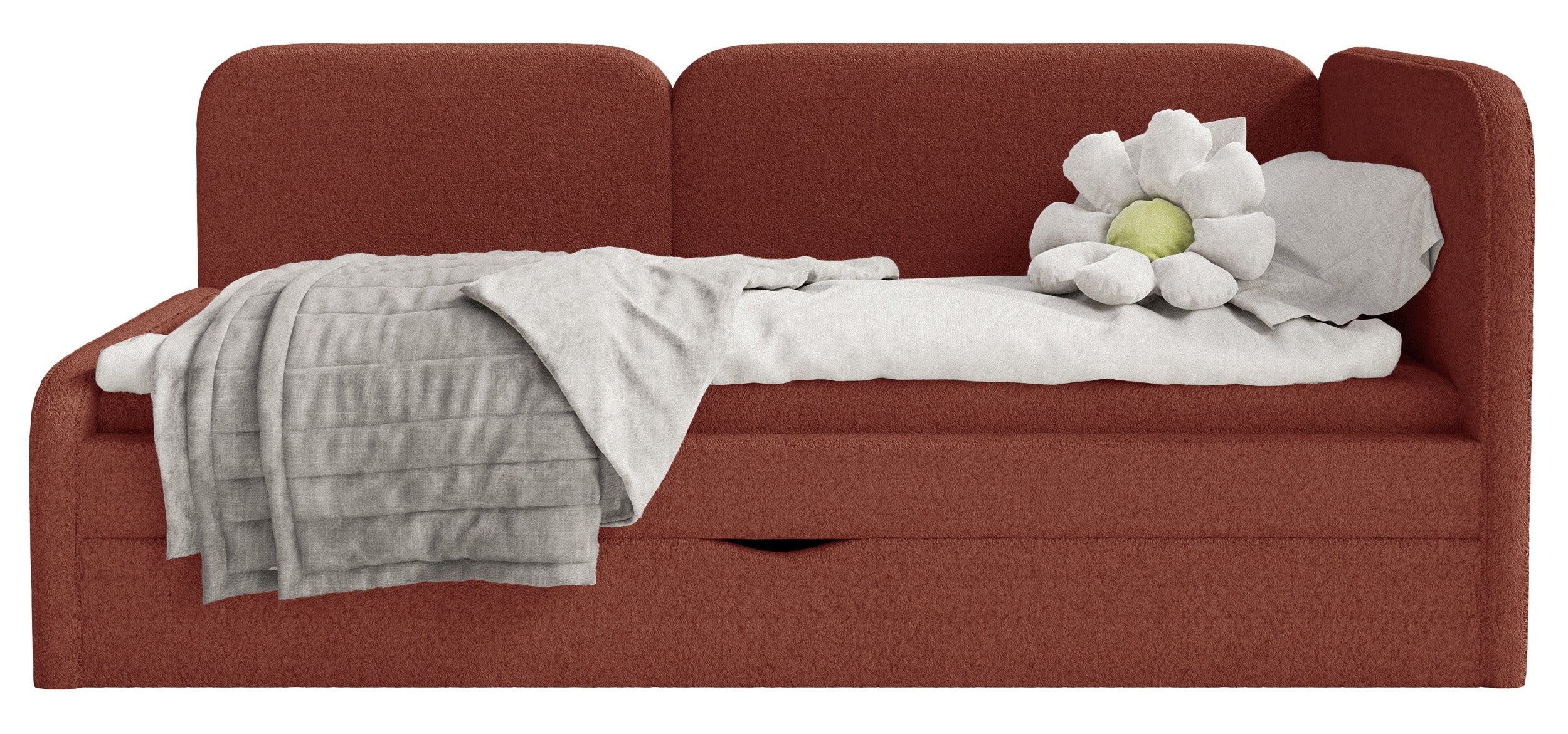 selsey-cuddy-jugendbett-90x200-cm-rechts-ziegelrot-pl-sch-mit-matratze-und-staur image 7