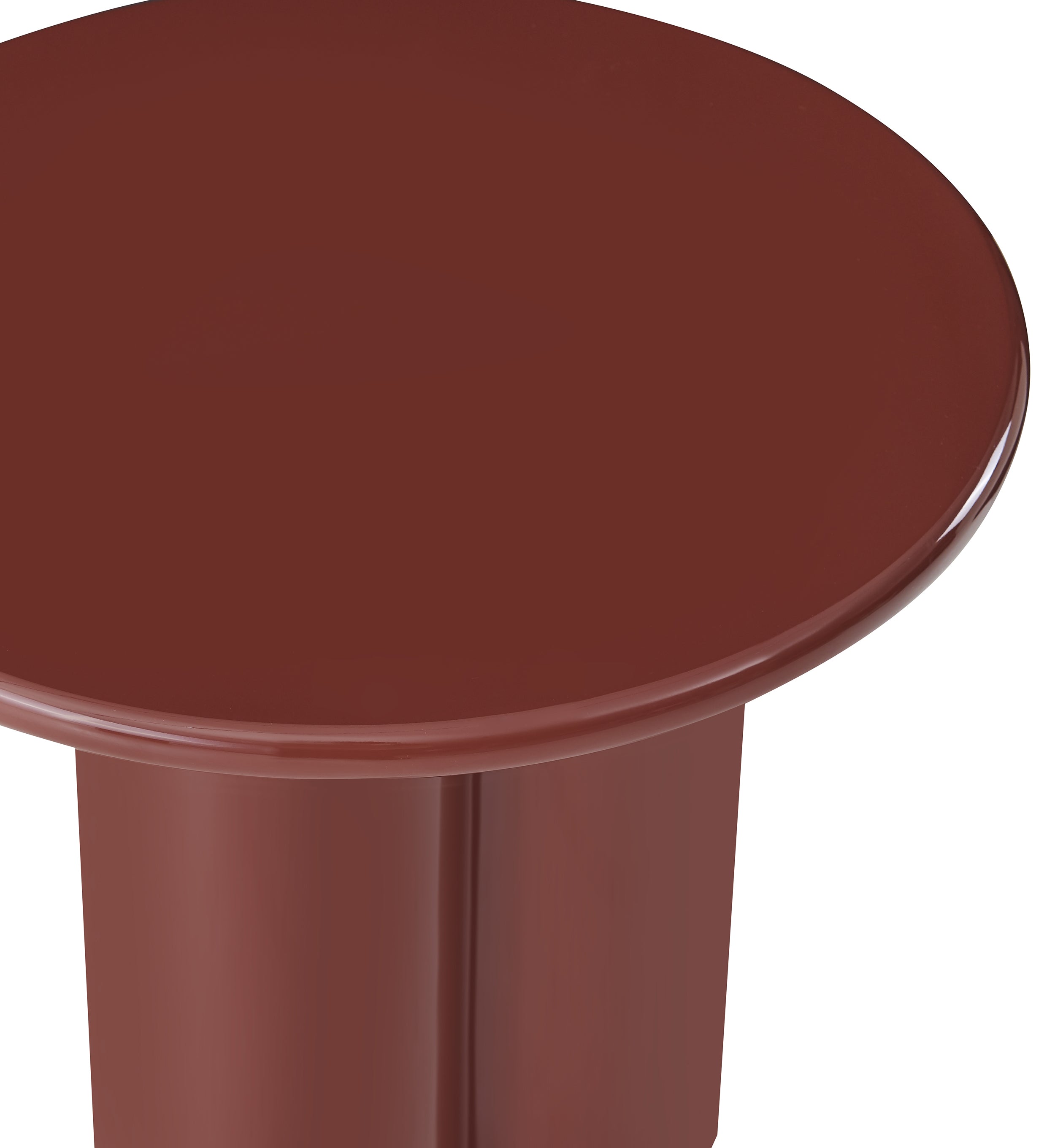 selsey-loccoli-couchtisch-rund-60-cm-bordeauxrot-hochglanz image 6