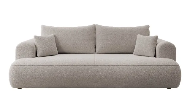 selsey-ovo-3-sitzer-sofa-ausklappbar-mit-stauraum-dunkelbeiges-boucl image 1