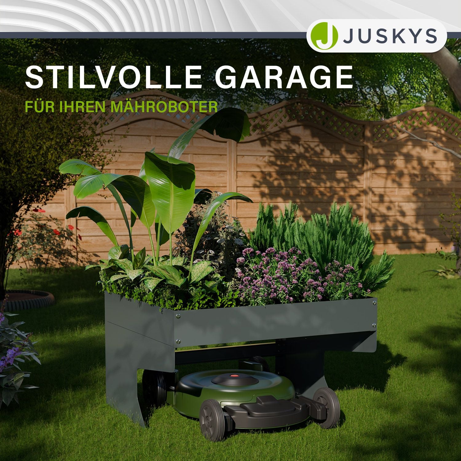 juskys-m-hroboter-garage-mit-pflanzkasten-anthrazit-stahl image 7