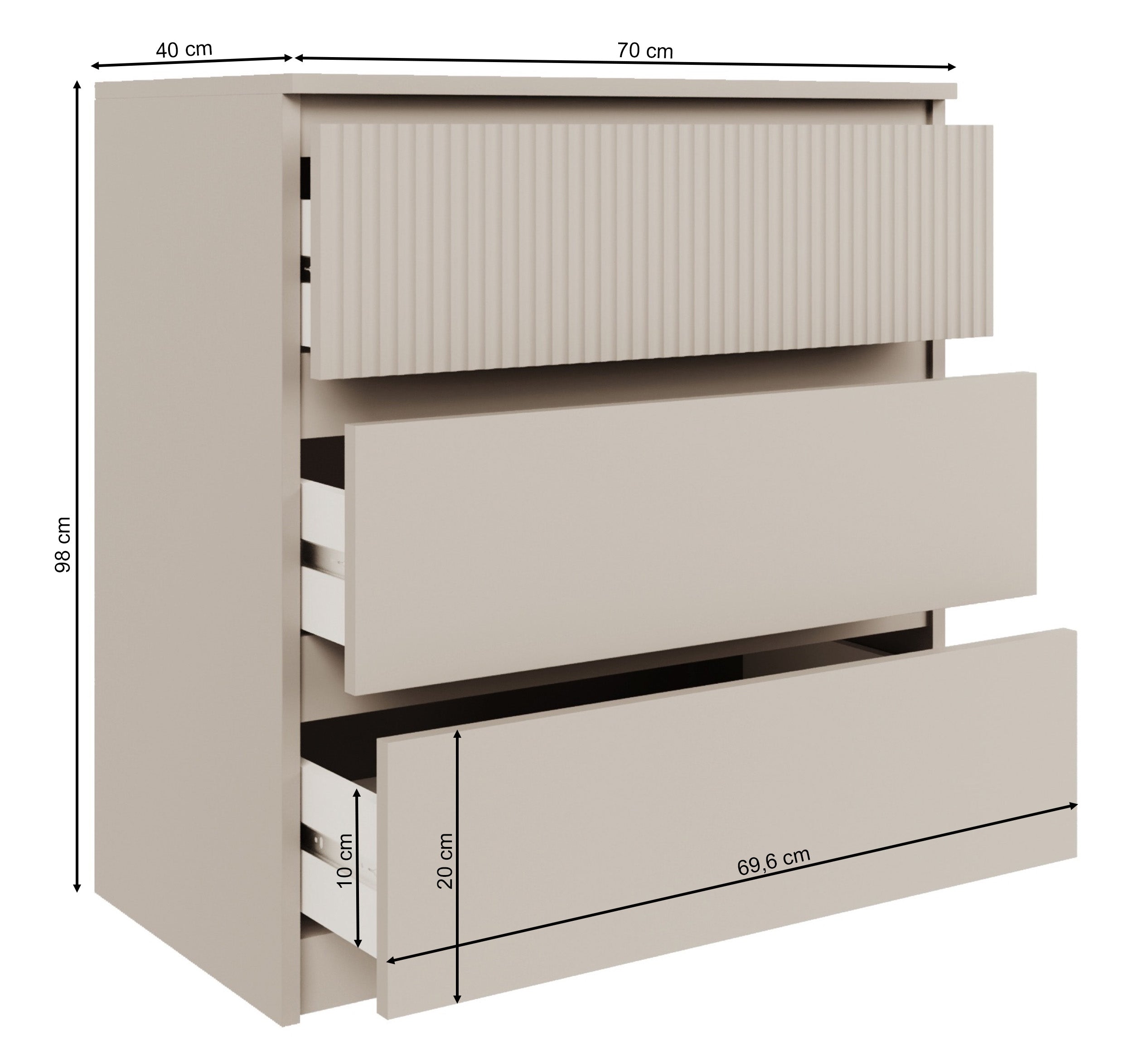 selsey-sandia-kommode-mit-3-schubladen-70-cm-kaschmir-geriffelt image 6