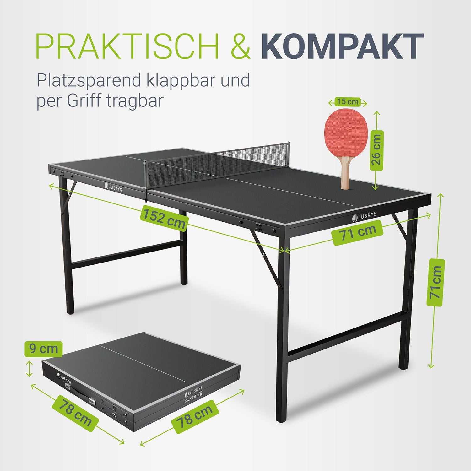 juskys-mini-tischtennisplatte-flexi-schwarz-silber-klappbar-inkl-zubeh-r image 3
