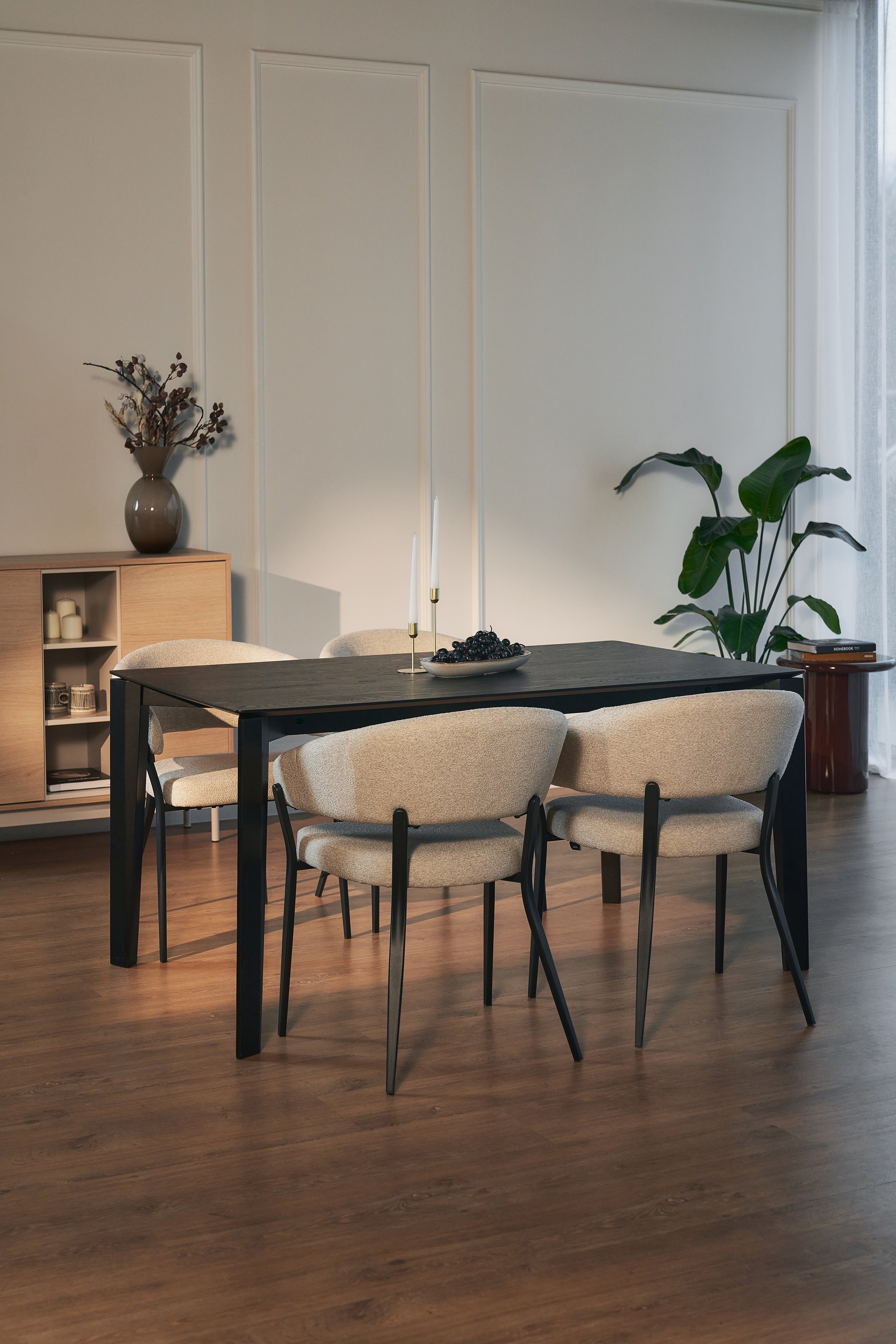selsey-loomens-esstisch-150x90-cm-eiche-schwarz image 2