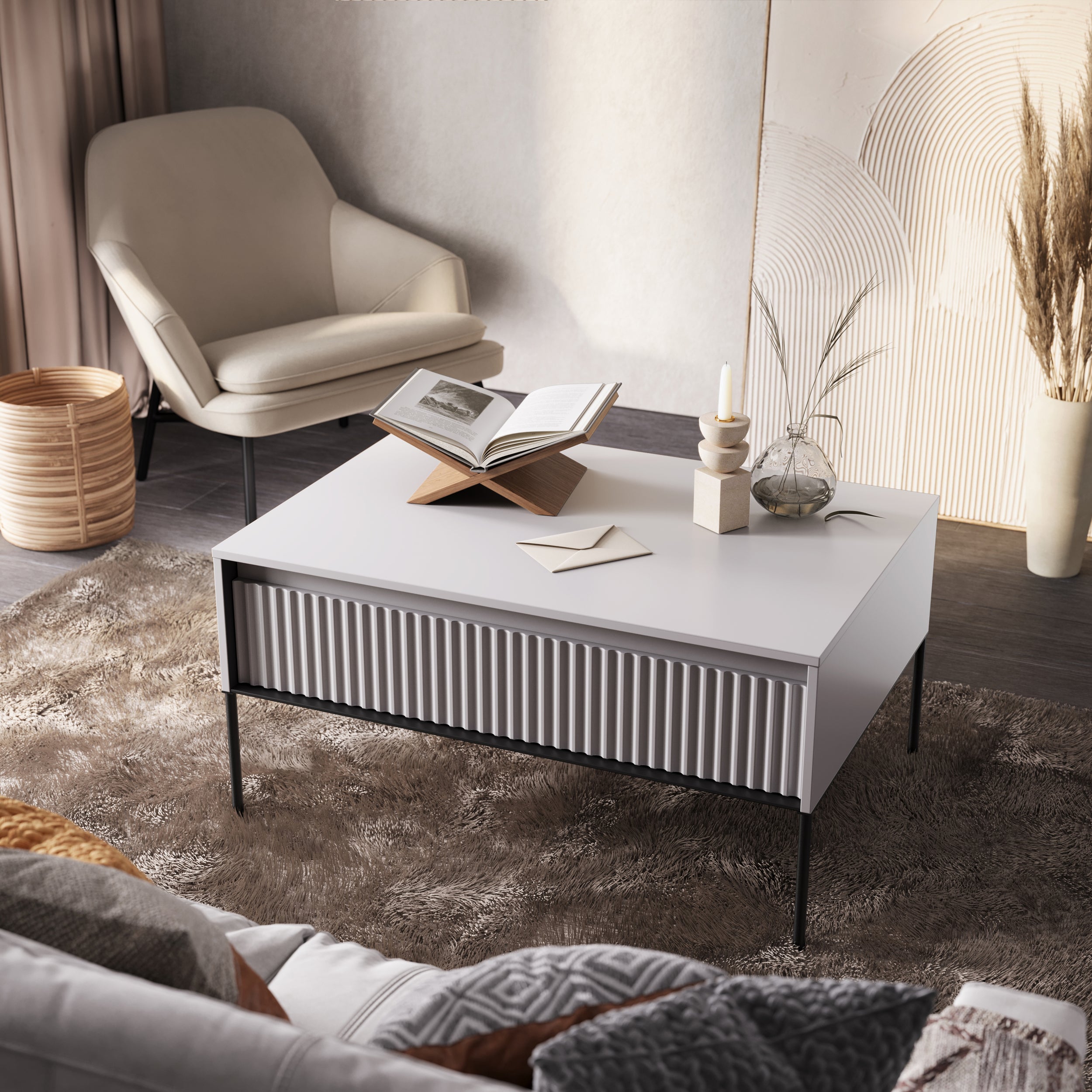 selsey-trend-couchtisch-100-cm-wei-laminierte-spanplatte image 2