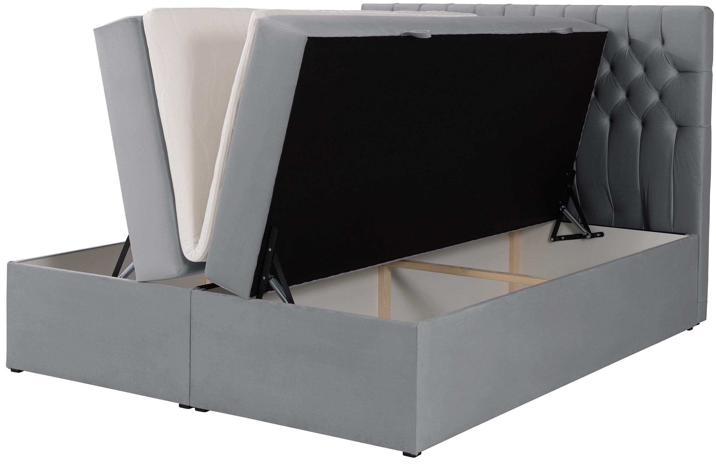selsey-daissy-kontinentalbett-160x200-cm-mit-stauraum-und-topper-grauer-samt image 7