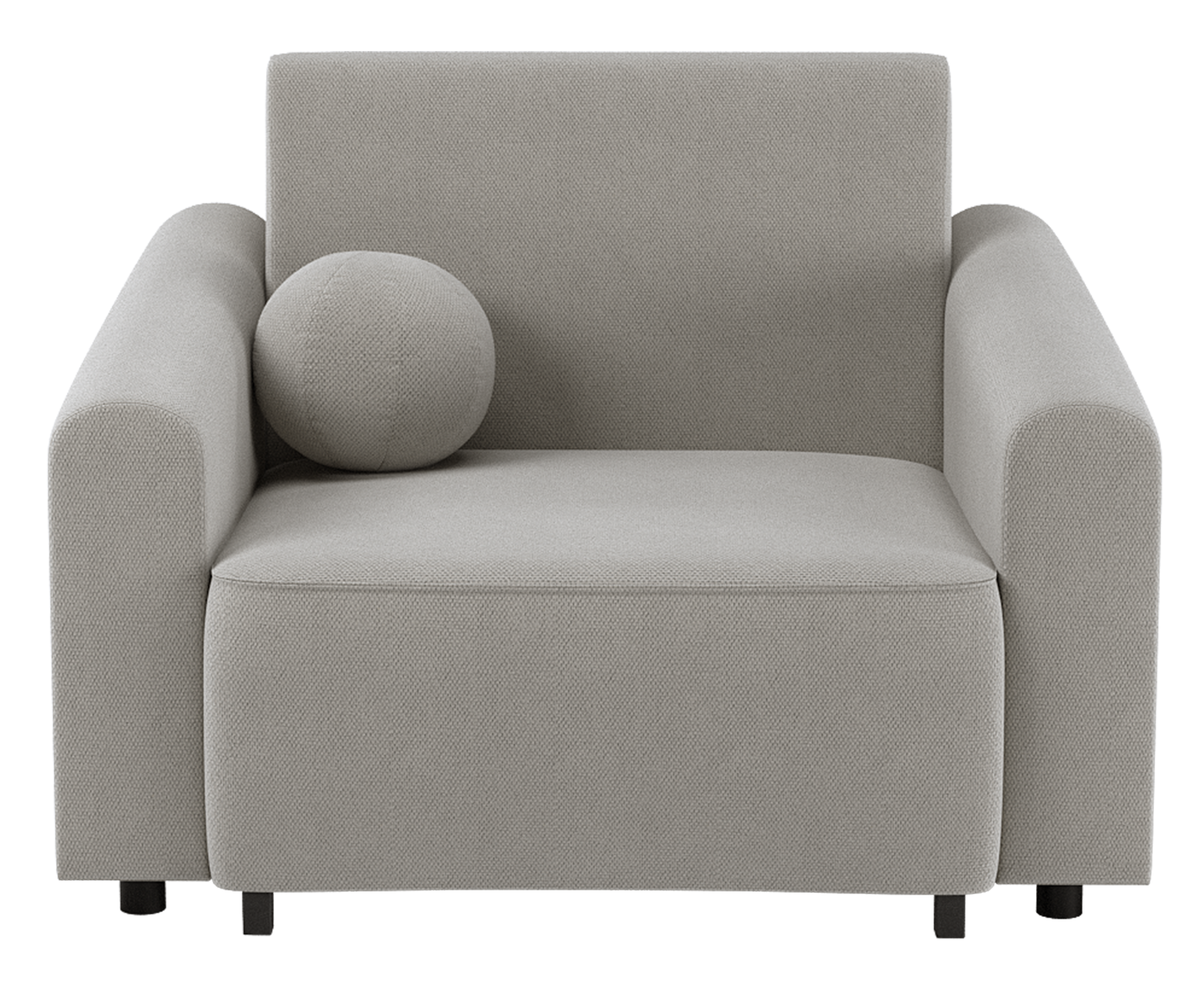 selsey-stevio-klappsessel-mit-stauraum-hellbeiger-hydrophober-chenille image 1