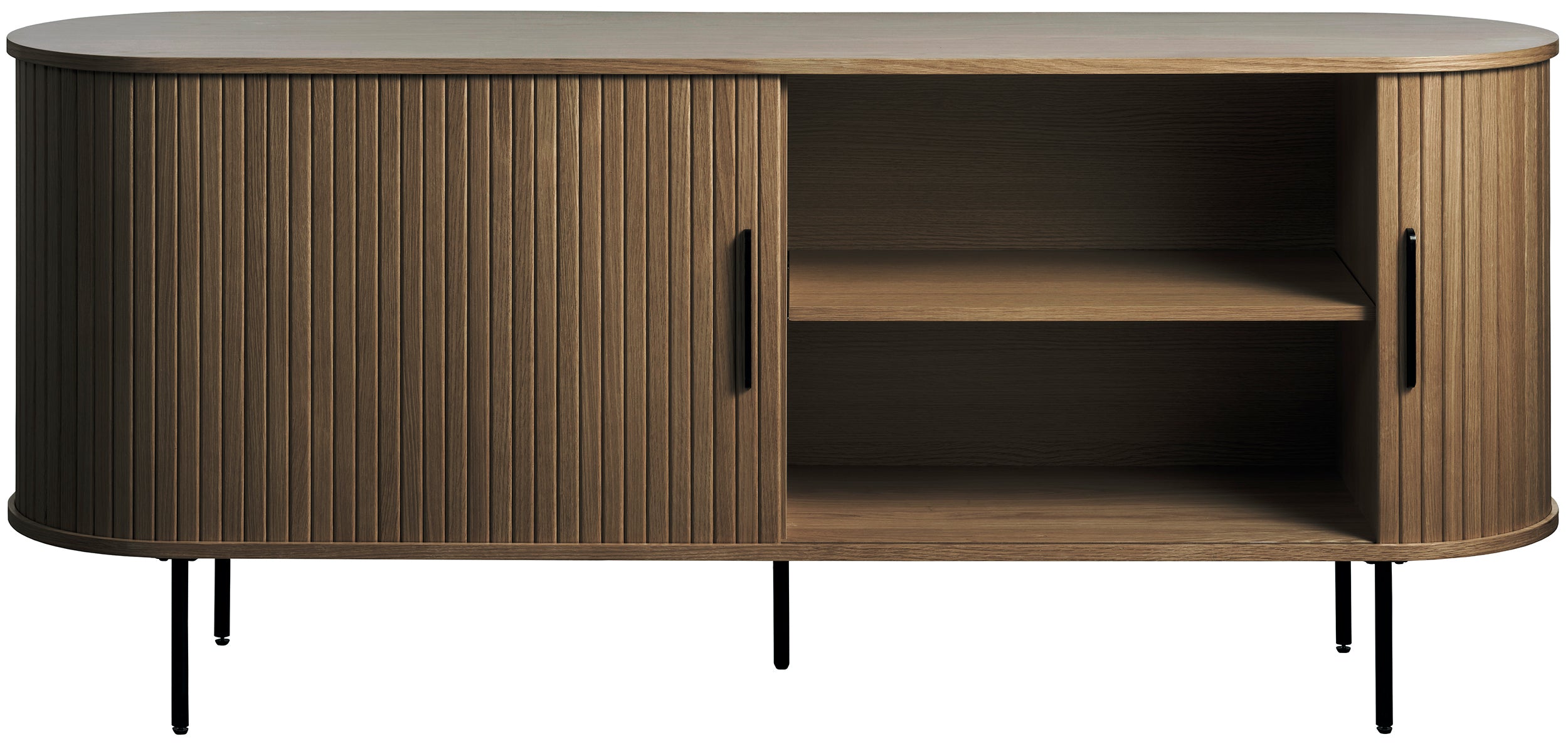 selsey-gativel-kommode-180x76-cm-mit-lamellen-gebrannte-eiche image 4