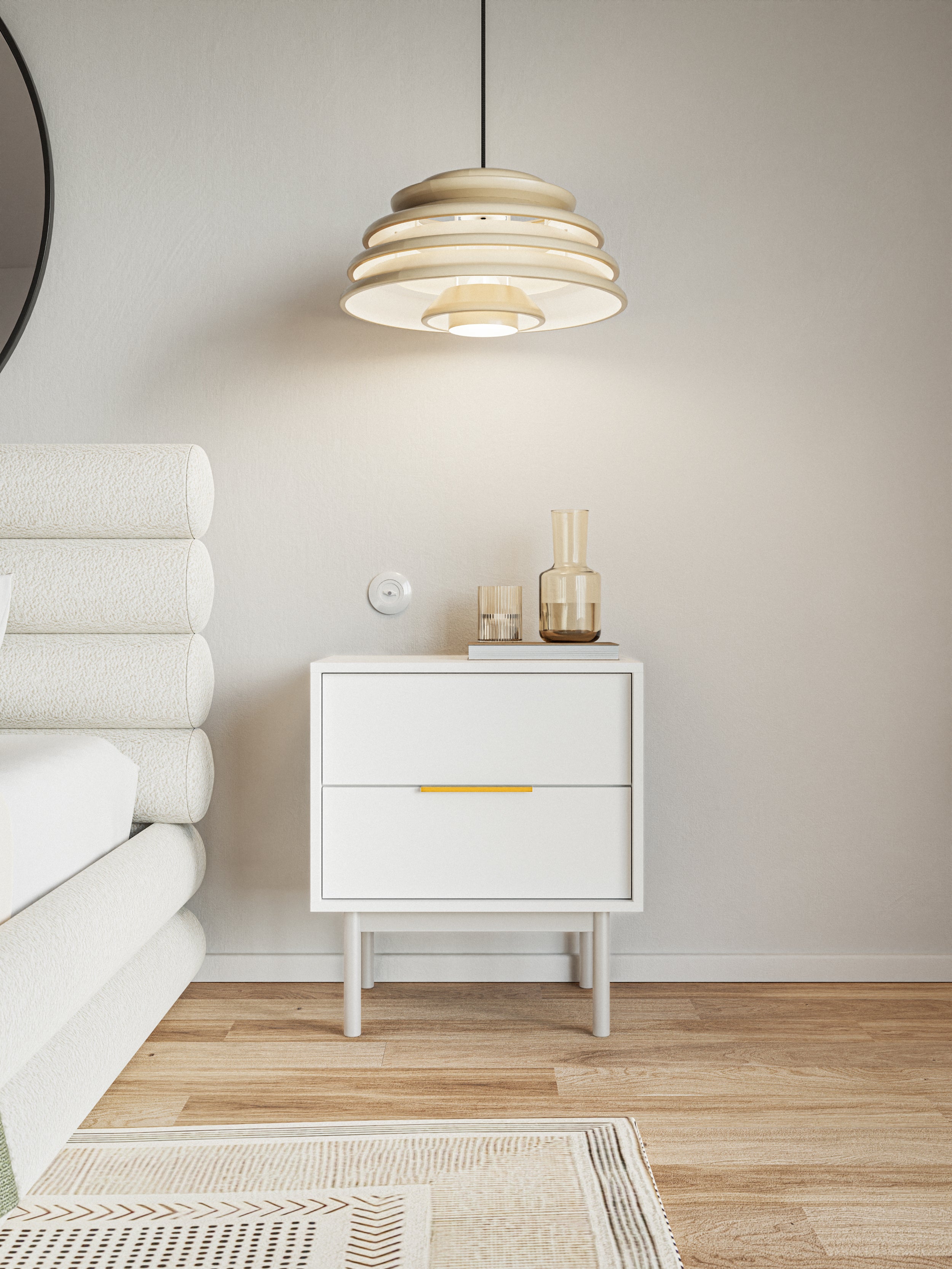 selsey-viviaro-nachttisch-mit-zwei-schubladen-54-cm-wei image 2