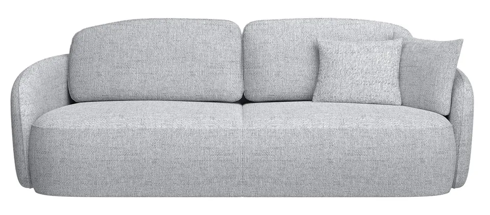 selsey-dreisitziges-schlafsofa-savoy-mit-stauraum-hellgraues-geflecht image 1