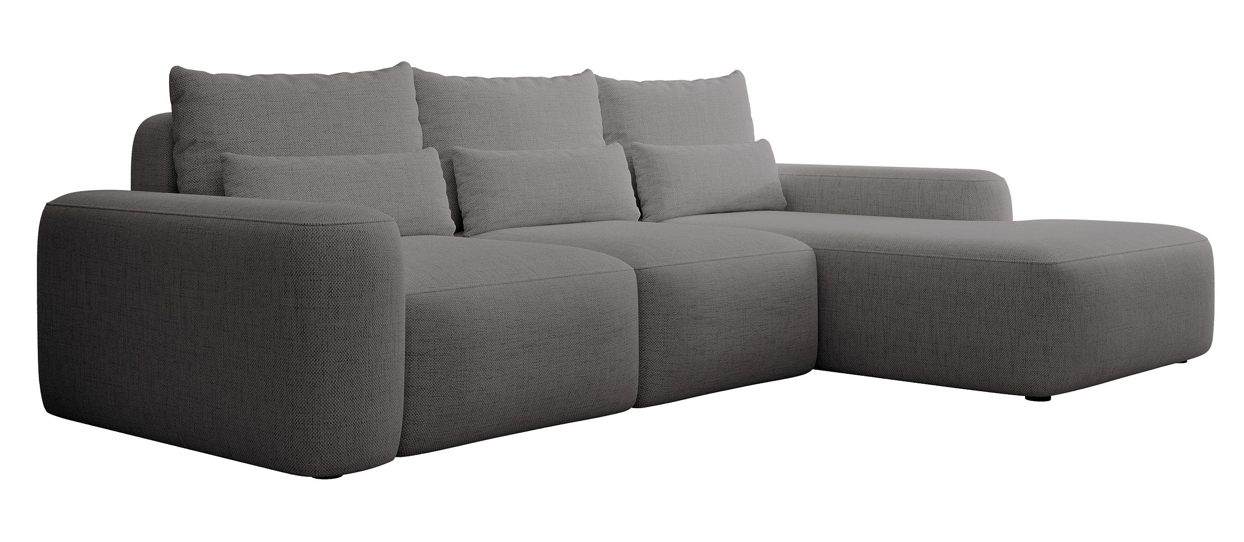selsey-carnos-ecksofa-mit-schlaffunktion-rechts-dunkelgrauer-chenille-l-form-mit image 5