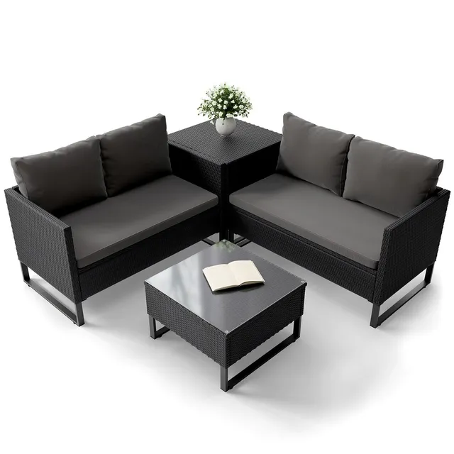 juskys-santorini-gartenlounge-f-r-4-personen image 1