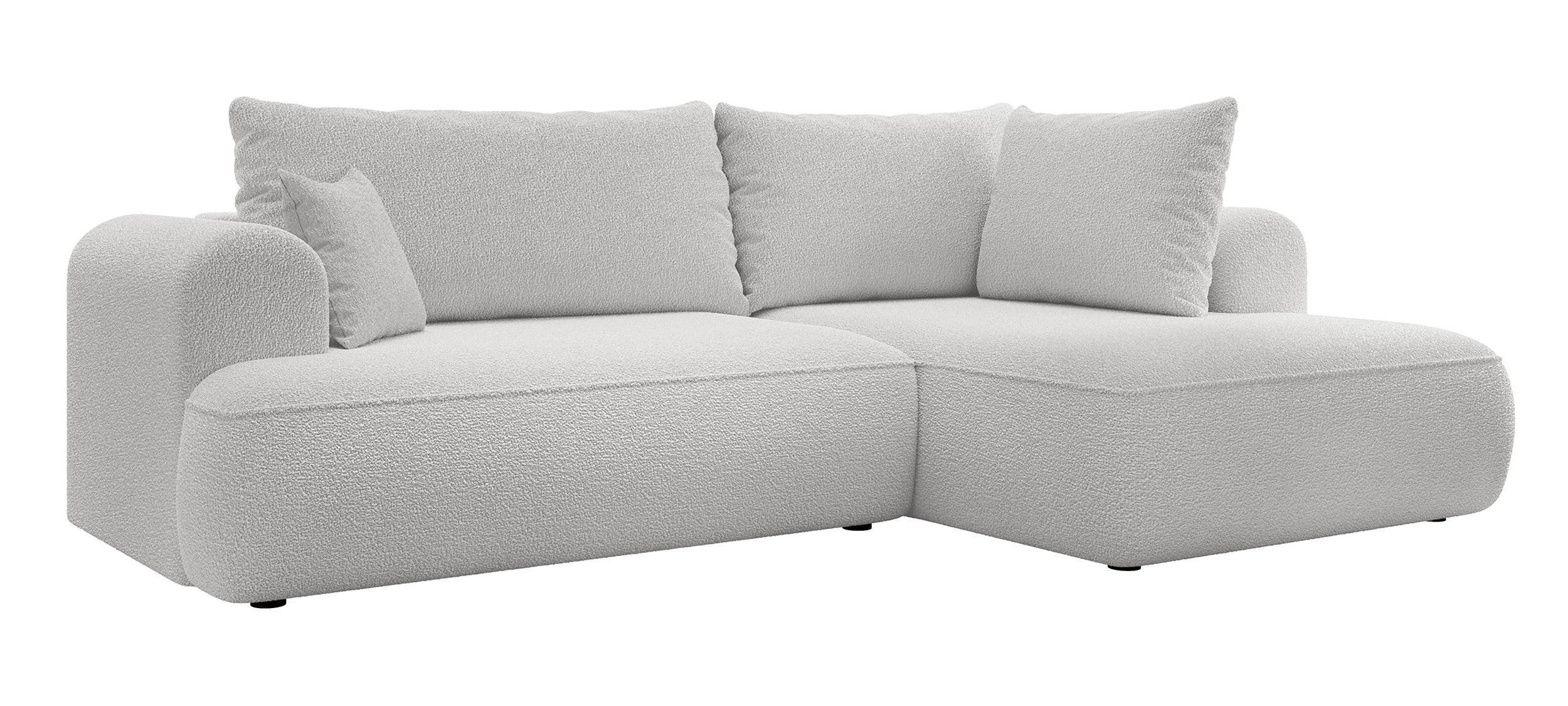 selsey-ovo-ecksofa-l-form-rechts-mit-schlaffunktion-und-stauraum-grauer-boucl image 4