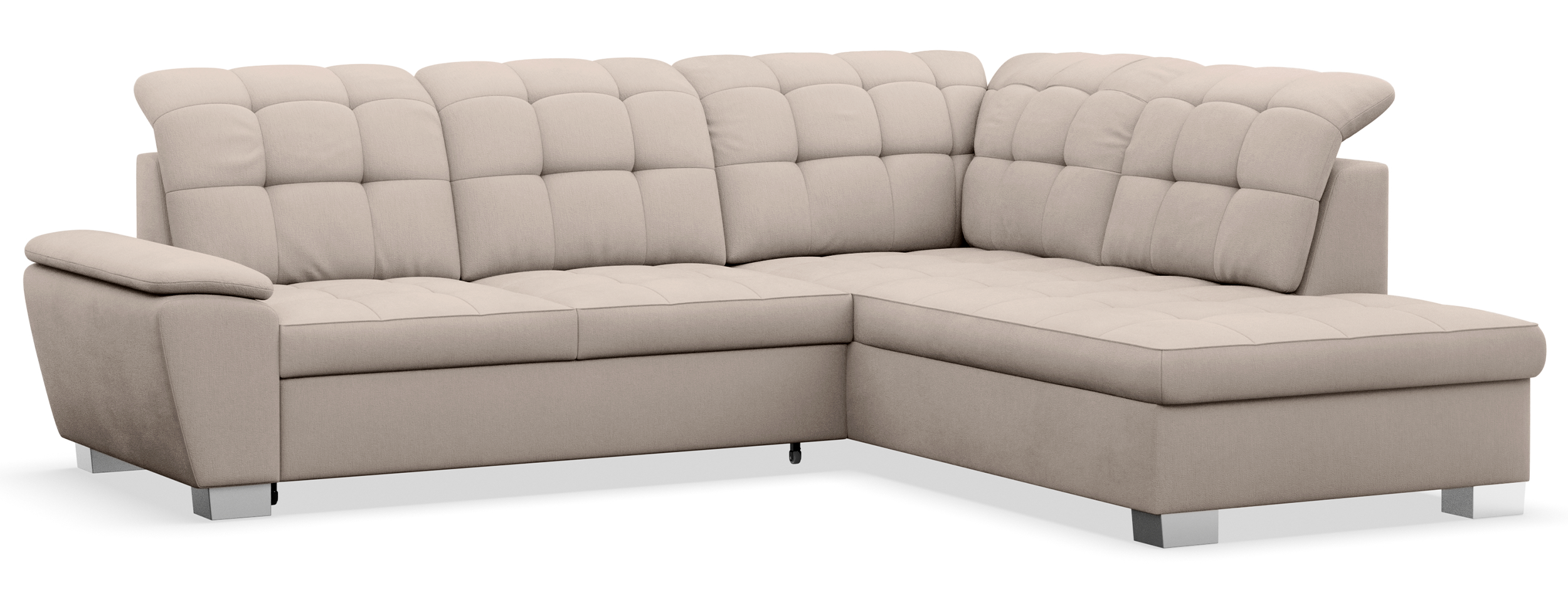 selsey-jamaal-ecksofa-mit-schlaffunktion-rechts-l-form-beige-flechtmuster-mit-st image 4