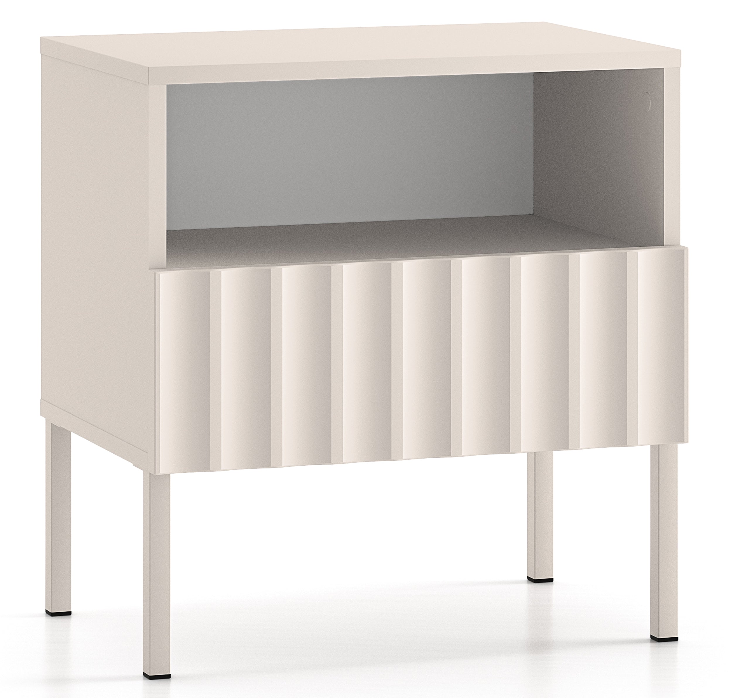 selsey-derriva-nachttisch-beige-mit-rillenfront image 6