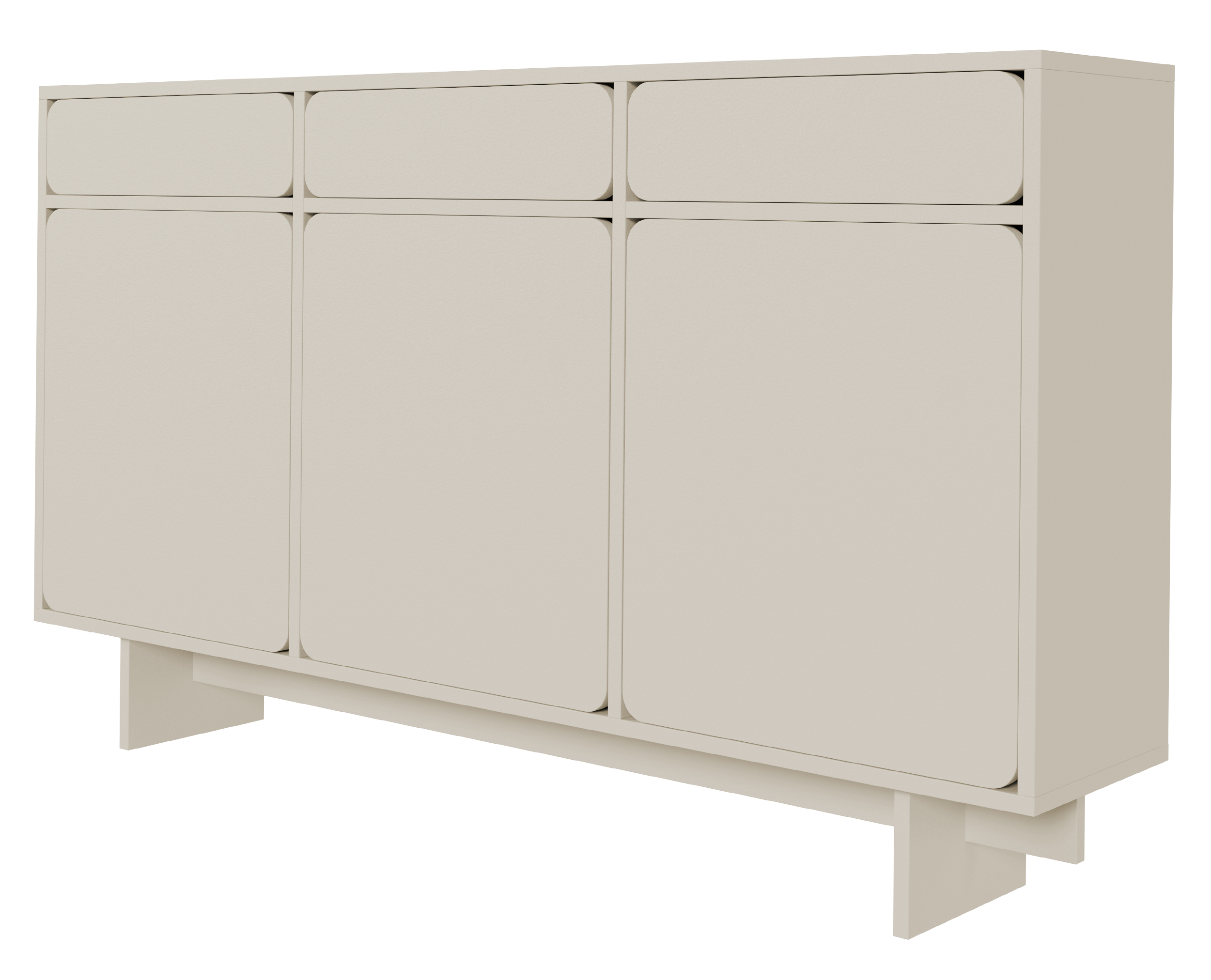 selsey-wuwu-dreht-r-kommode-150-cm-mit-drei-schubladen-grau-beige image 4