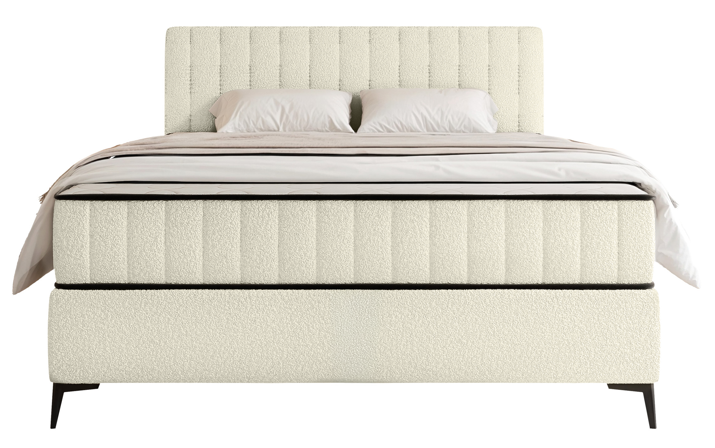 selsey-mufasso-kontinentales-bett-140x200-cm-mit-stauraum-cremefarbenes-boucl image 4