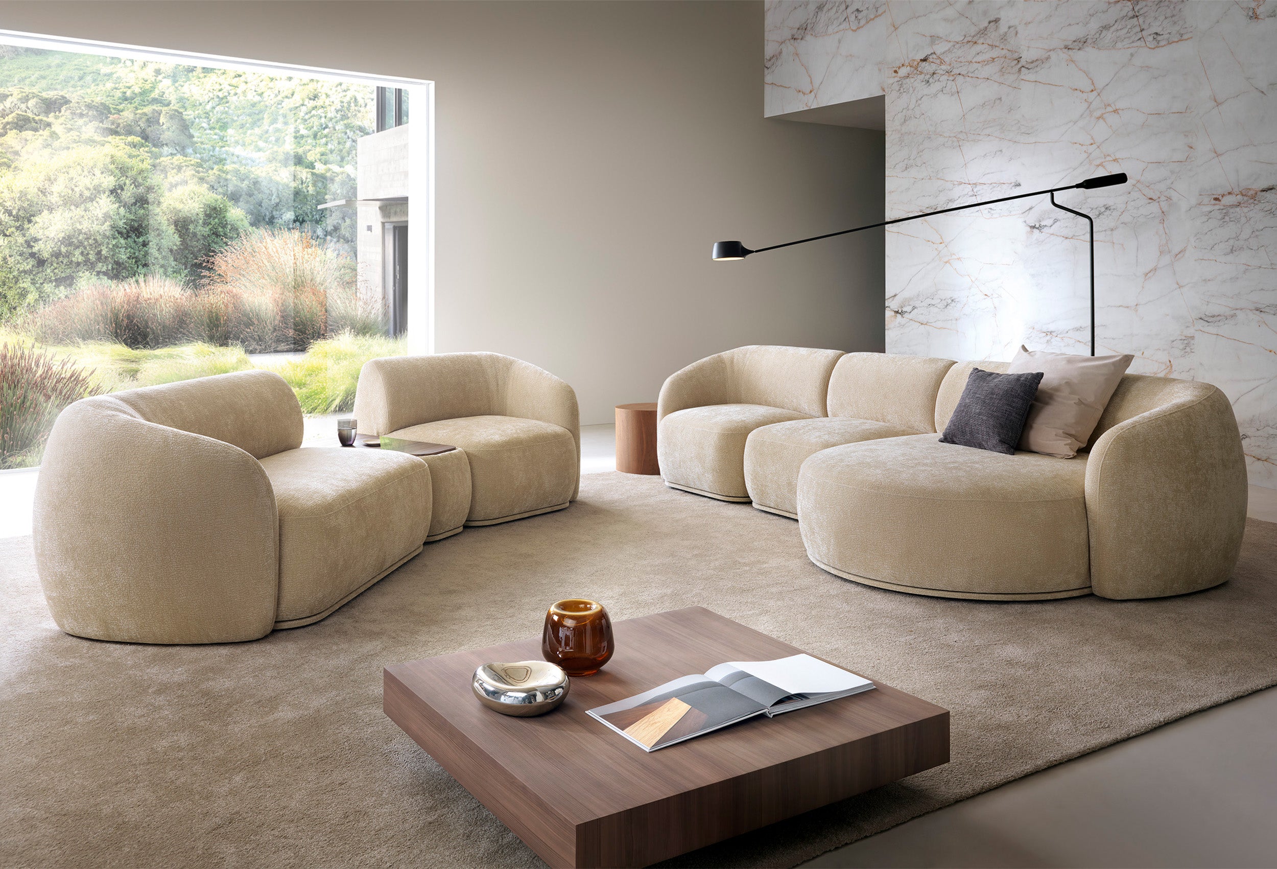 selsey-bommo-mittelsegment-einzelmodul-beige-chenille-modulares-sofa-element image 4