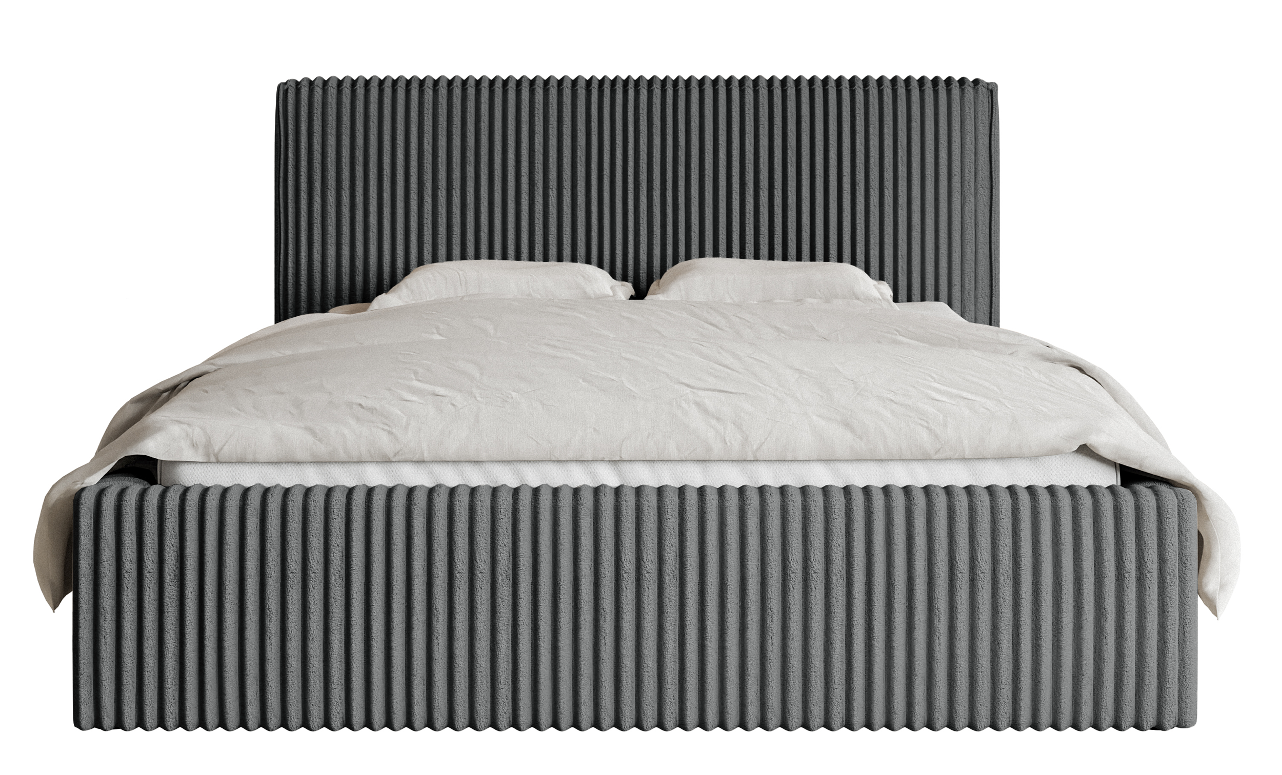 selsey-tilio-gepolstertes-bett-160x200-cm-mit-stauraum-grauer-cord-metallrahmen image 6