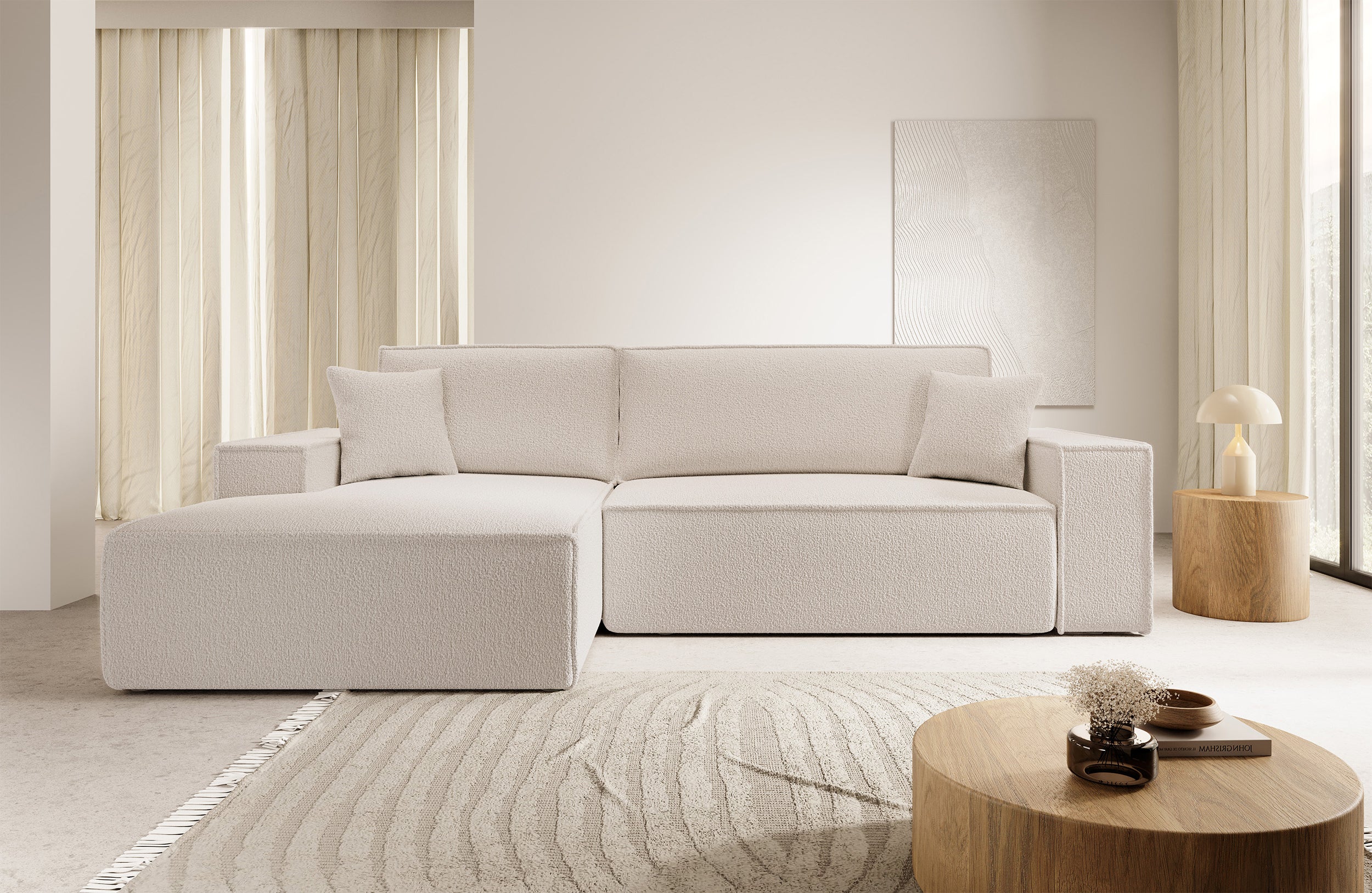 selsey-farese-new-ecksofa-mit-schlaffunktion-l-form-links-beige-boucl-mit-staura image 2