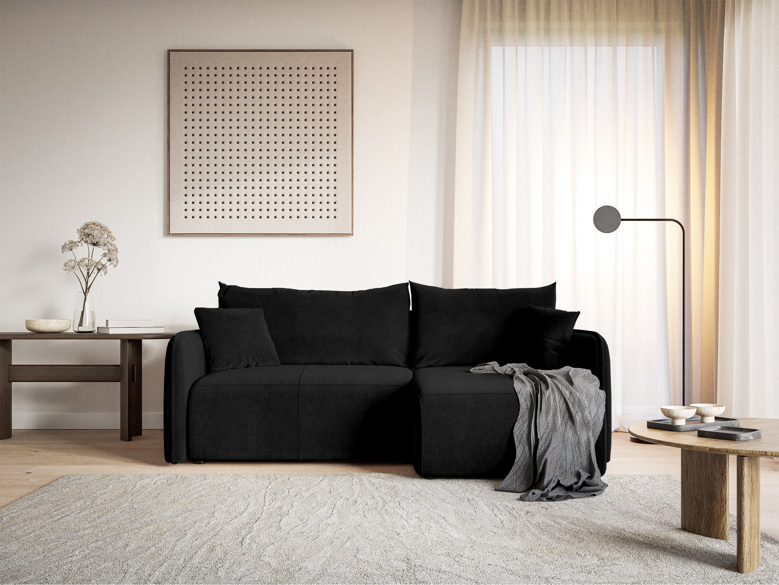 selsey-mamla-ecksofa-mit-schlaffunktion-l-form-schwarz-mit-stauraum-hydrophober- image 3